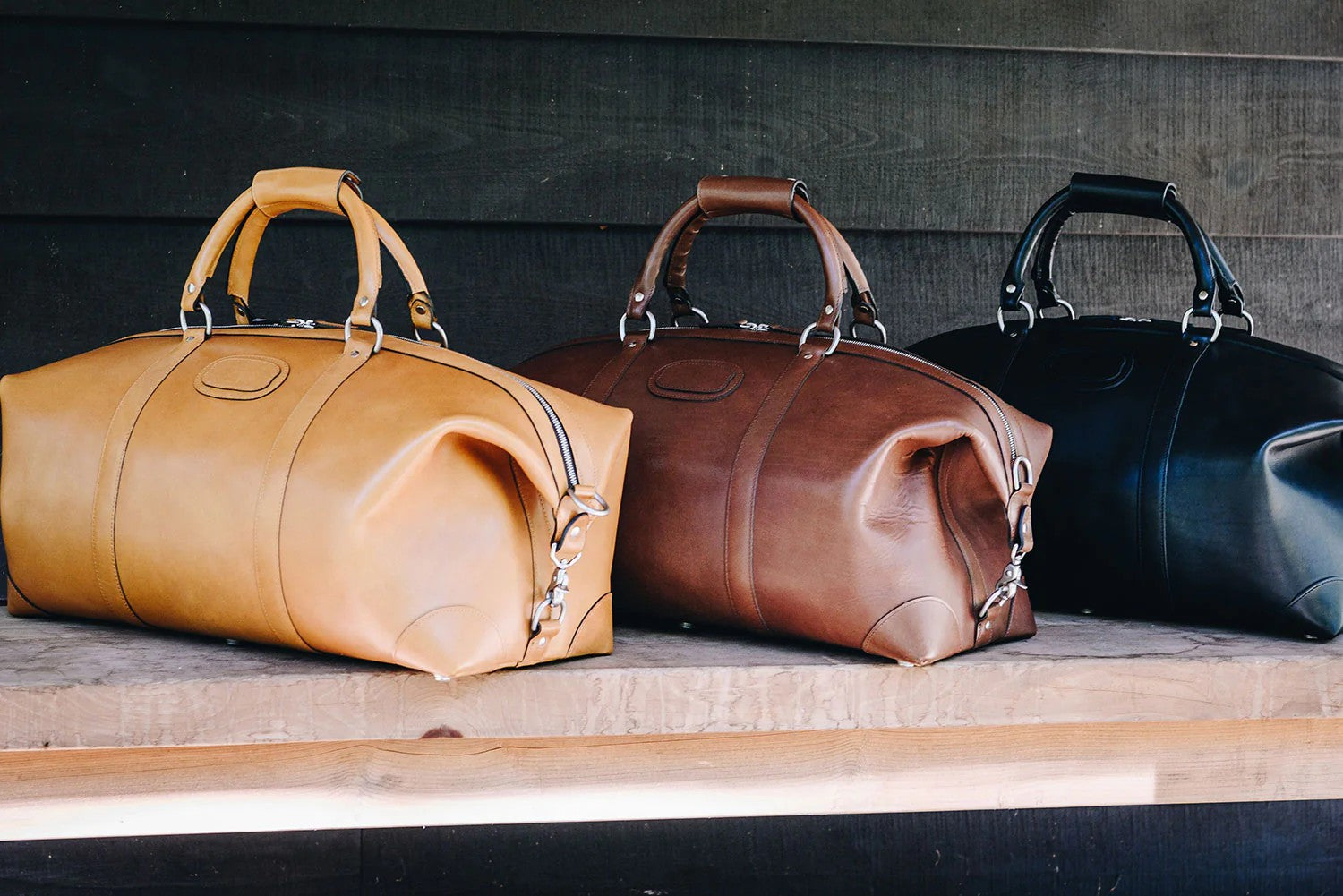 Classic Leather 22" Twain Weekender Bag