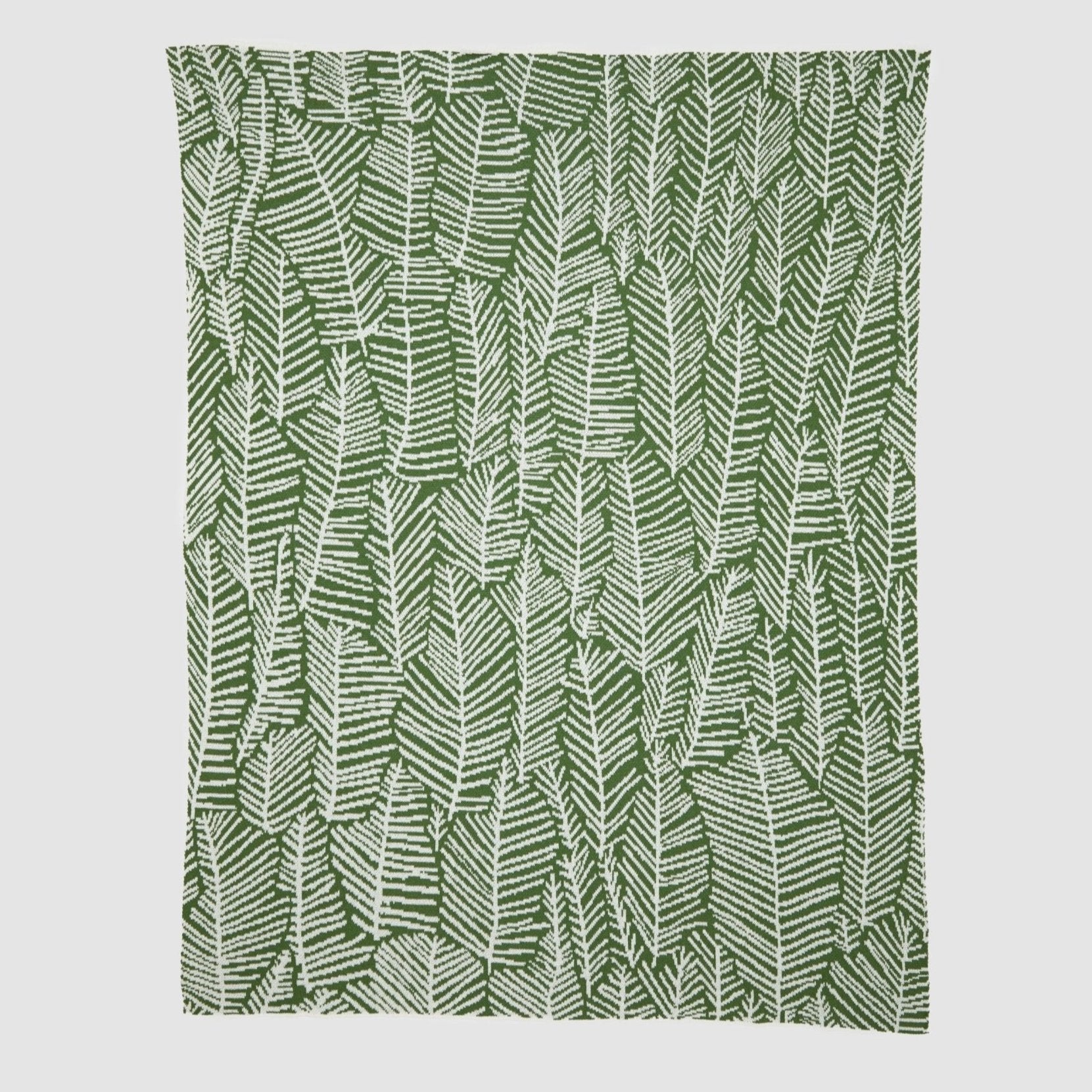 Vibrant Leaf Melody Blanket by Elodie Blanchard - 60" x 50"