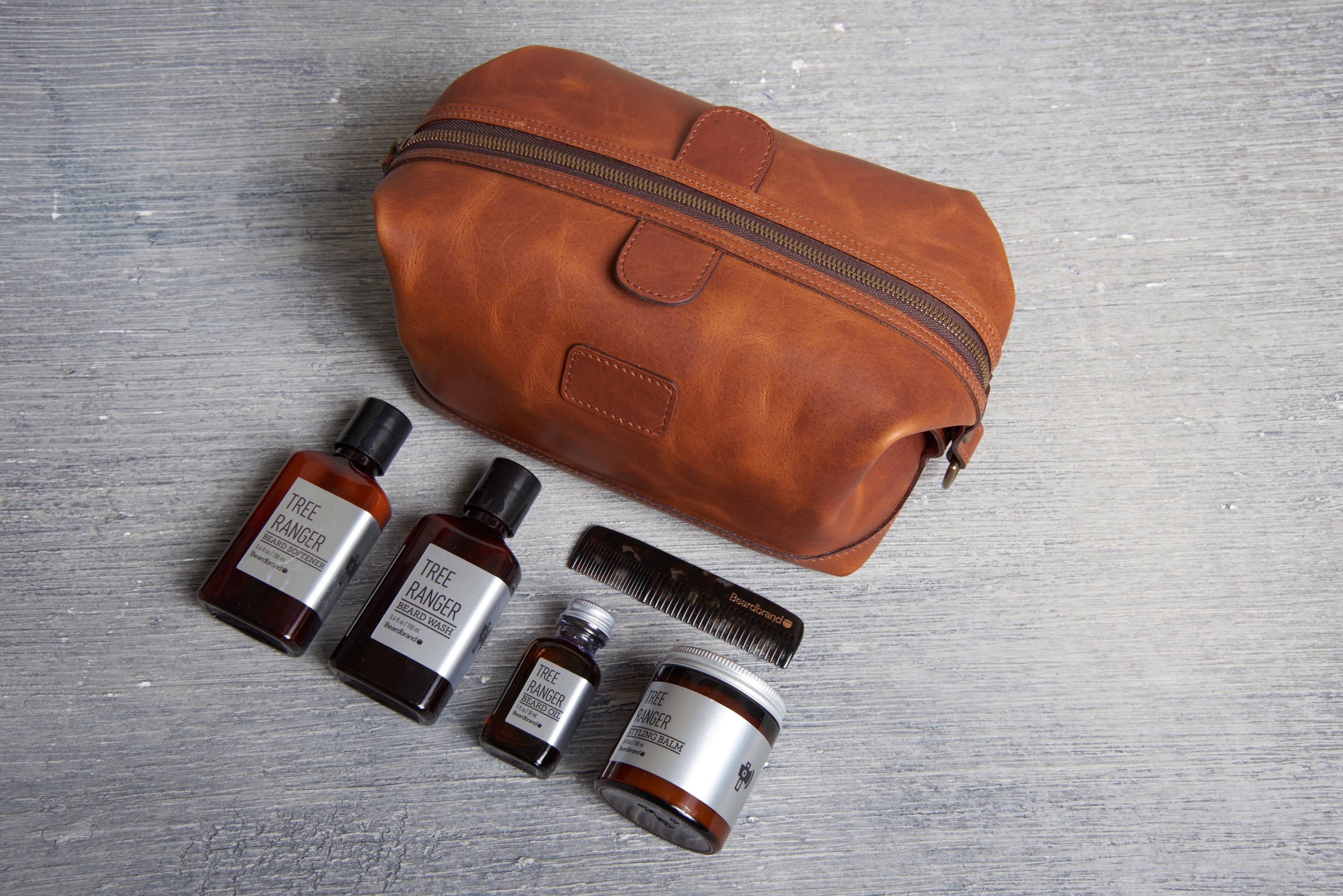 Classic Leather Ryder Dopp Kit