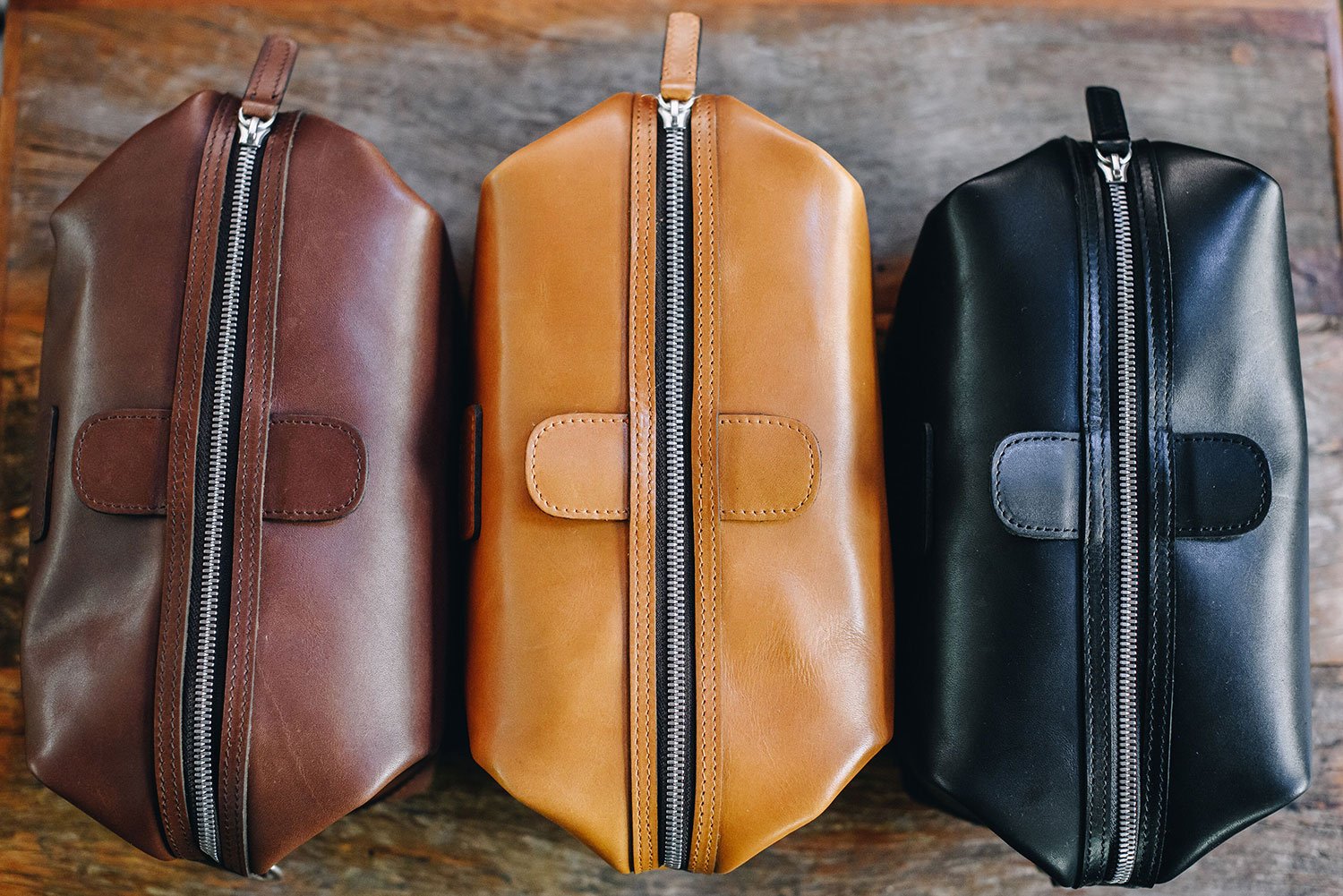Classic Leather Ryder Dopp Kit