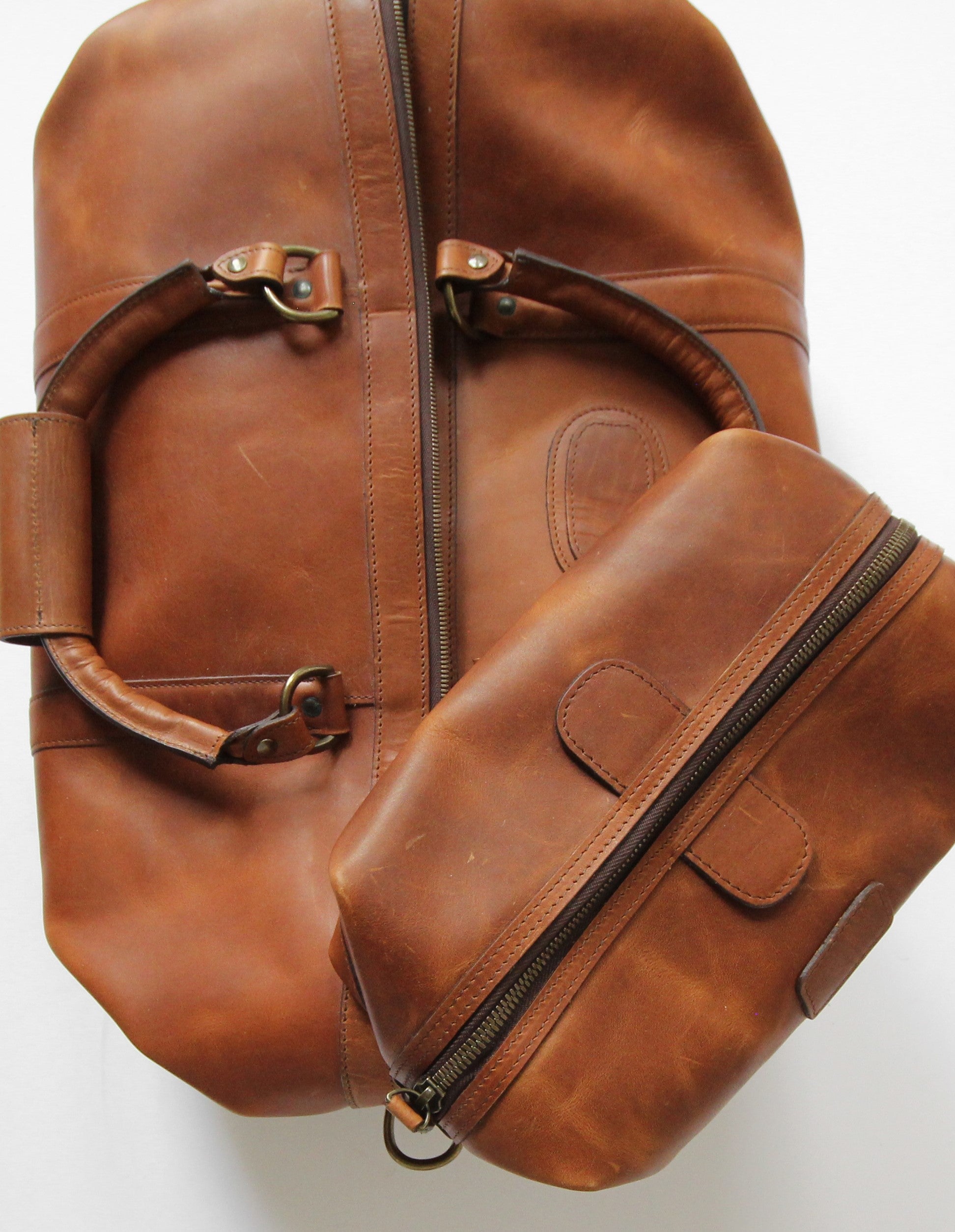 Classic Leather Ryder Dopp Kit