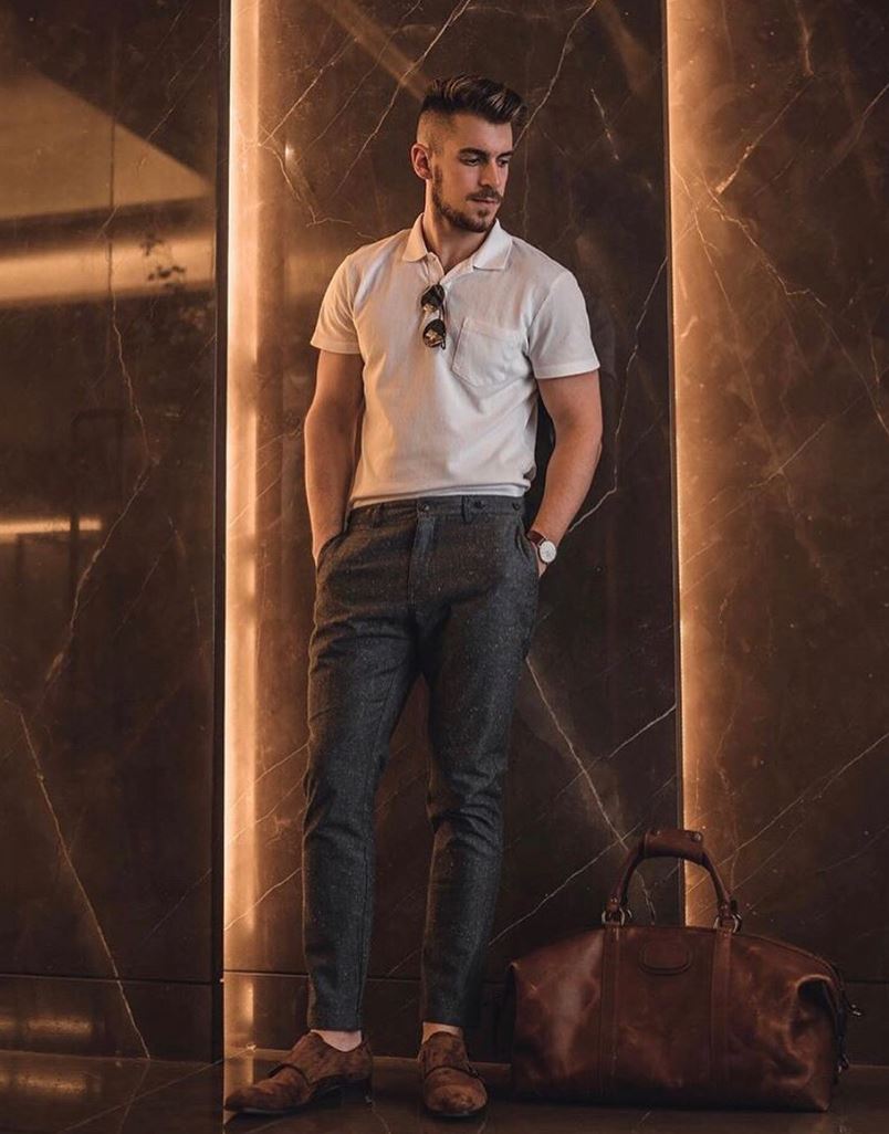 Classic Leather 22" Twain Weekender Bag