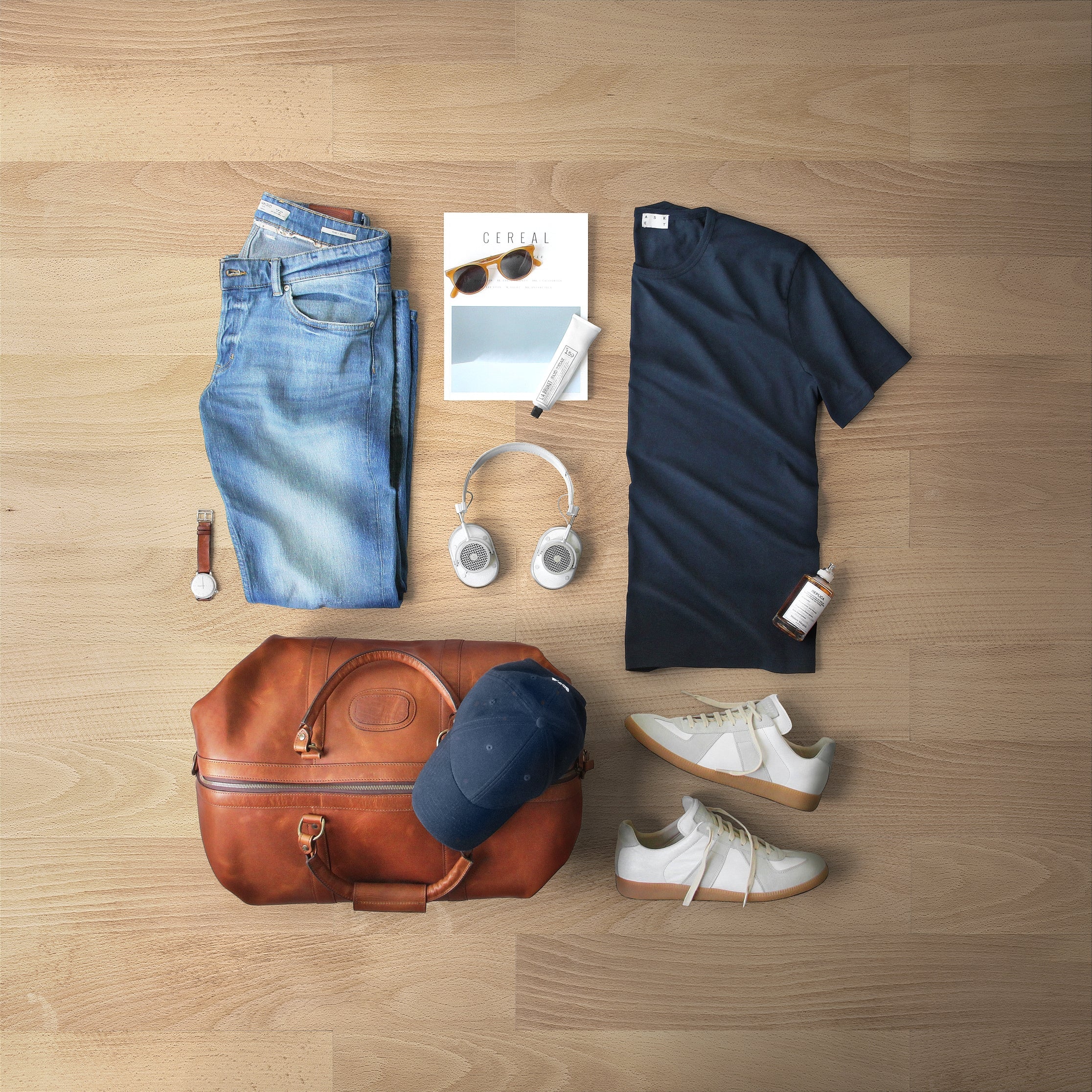 Classic Leather 22" Twain Weekender Bag