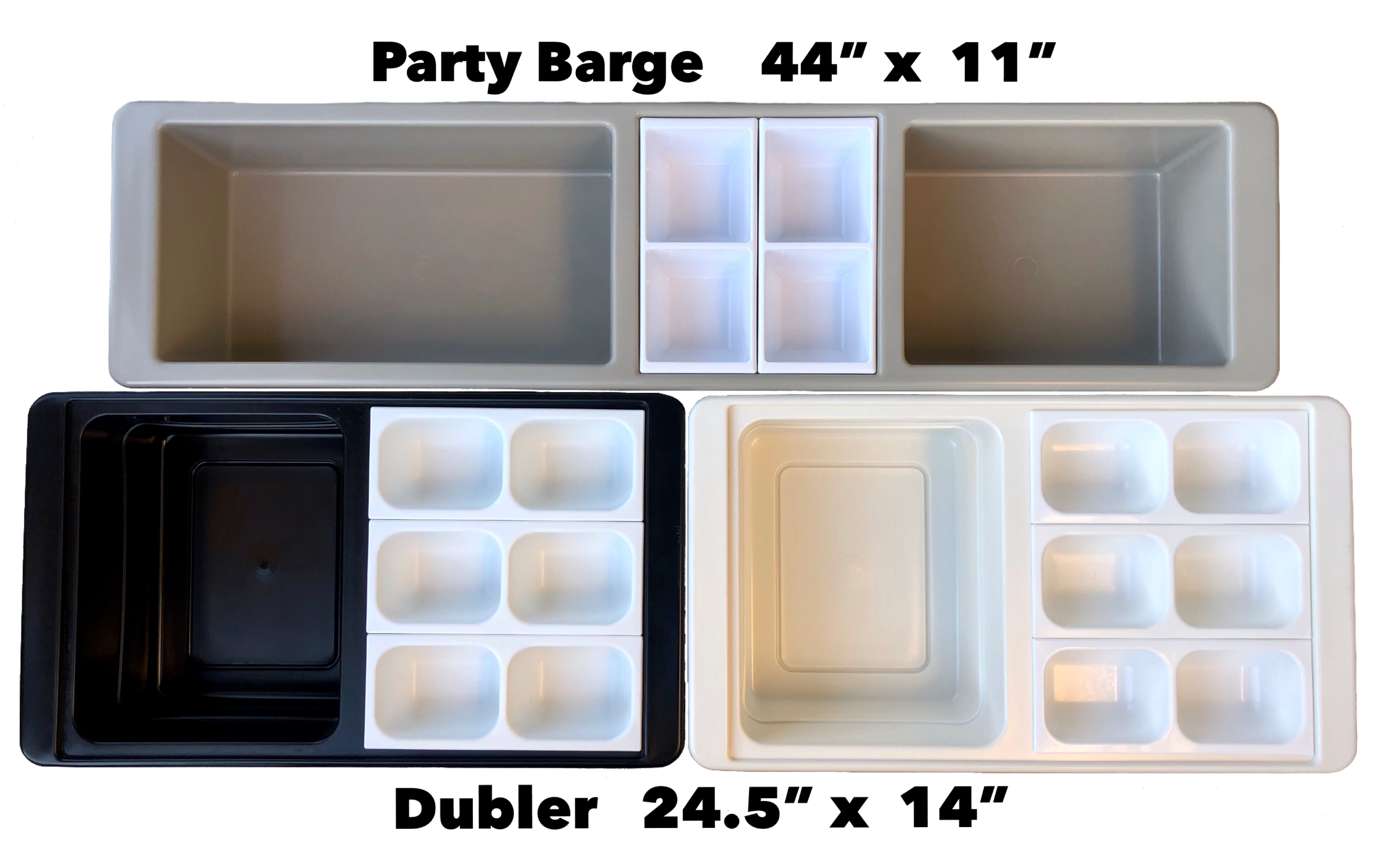 REVO Party Barge Cooler™ | Polar White