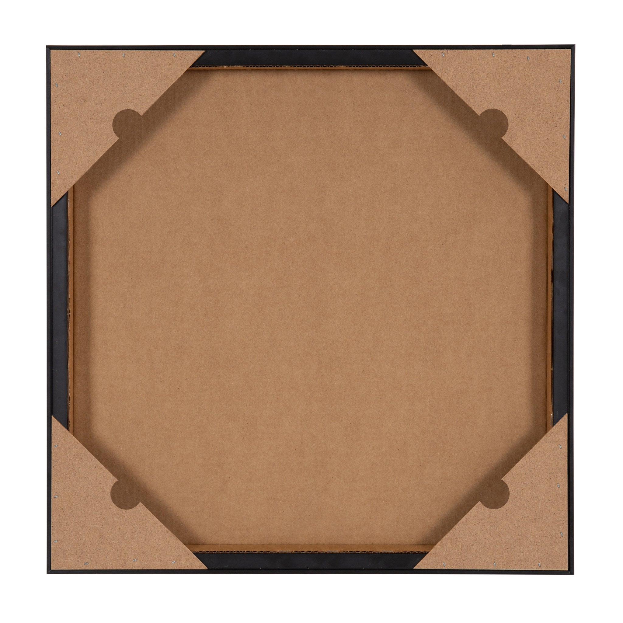 Sylvie Tonal Abstract White Beige Framed Canvas by The Creative Bunch Studio