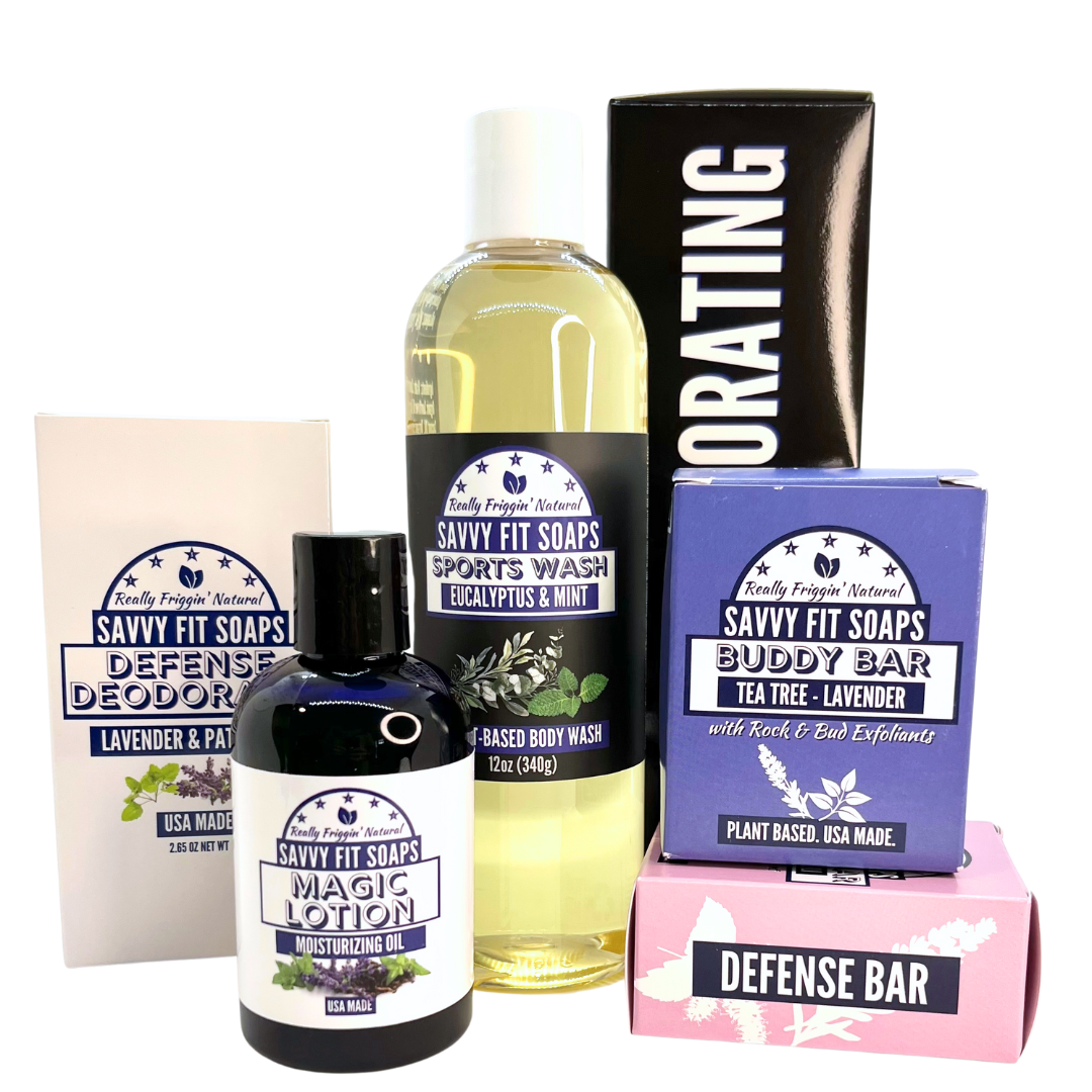 Mat Pack for Athletes - Anti-Fungal Natural Skincare Bundle
