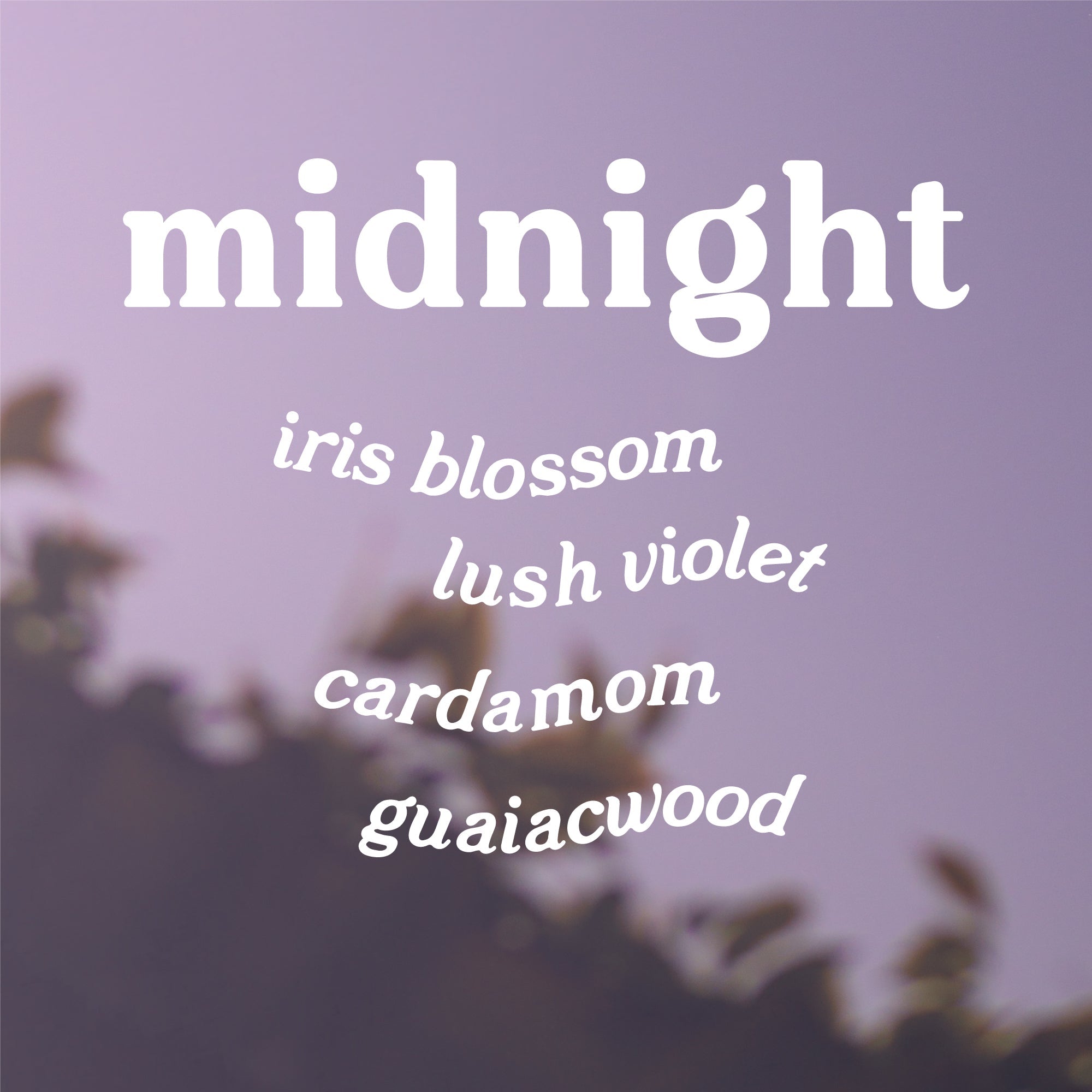 Midnight 9 oz. Hue Soy Candle - Black Iris