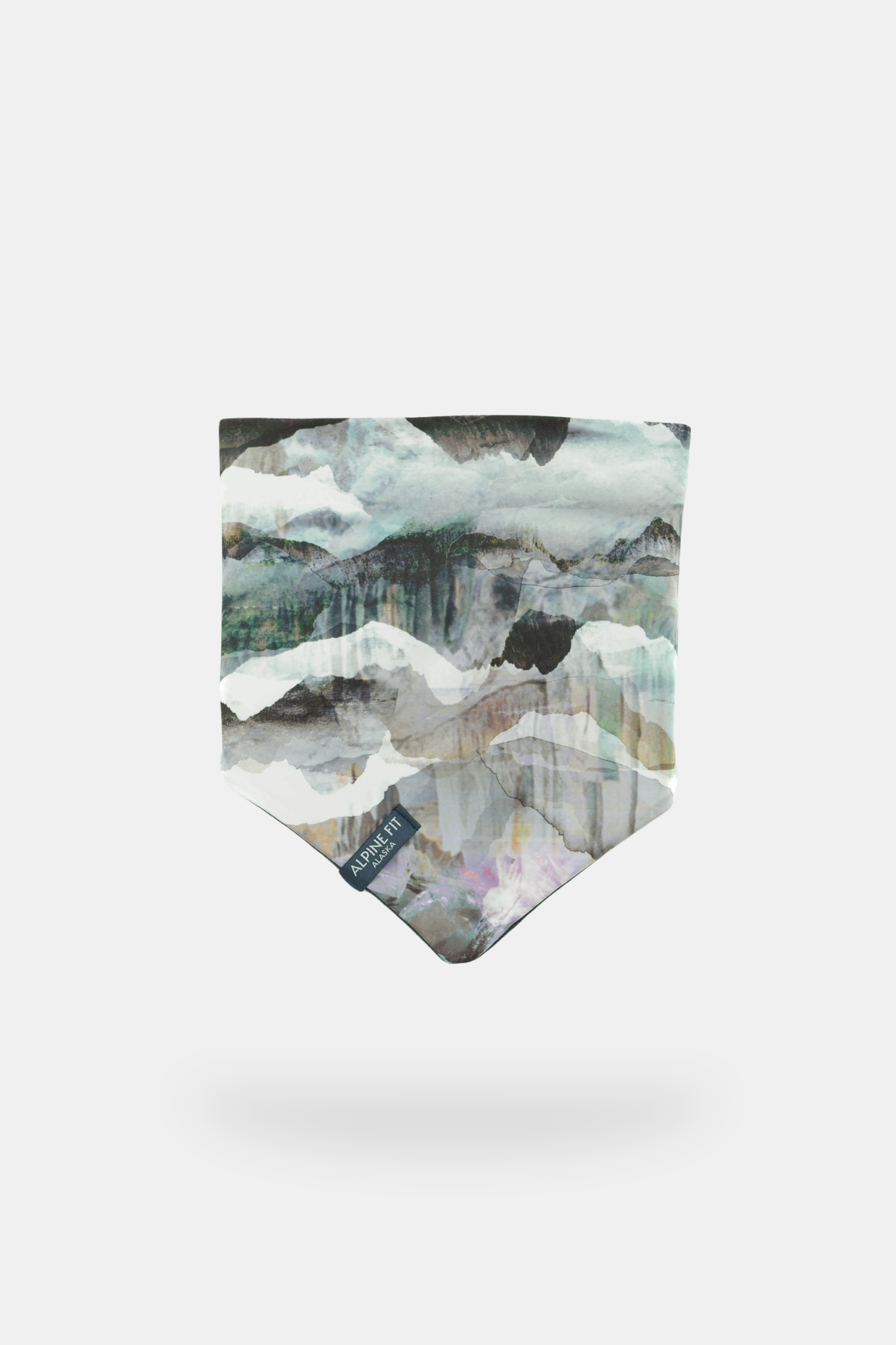 Mountain Recycled Fleece V Front Neck Warmer