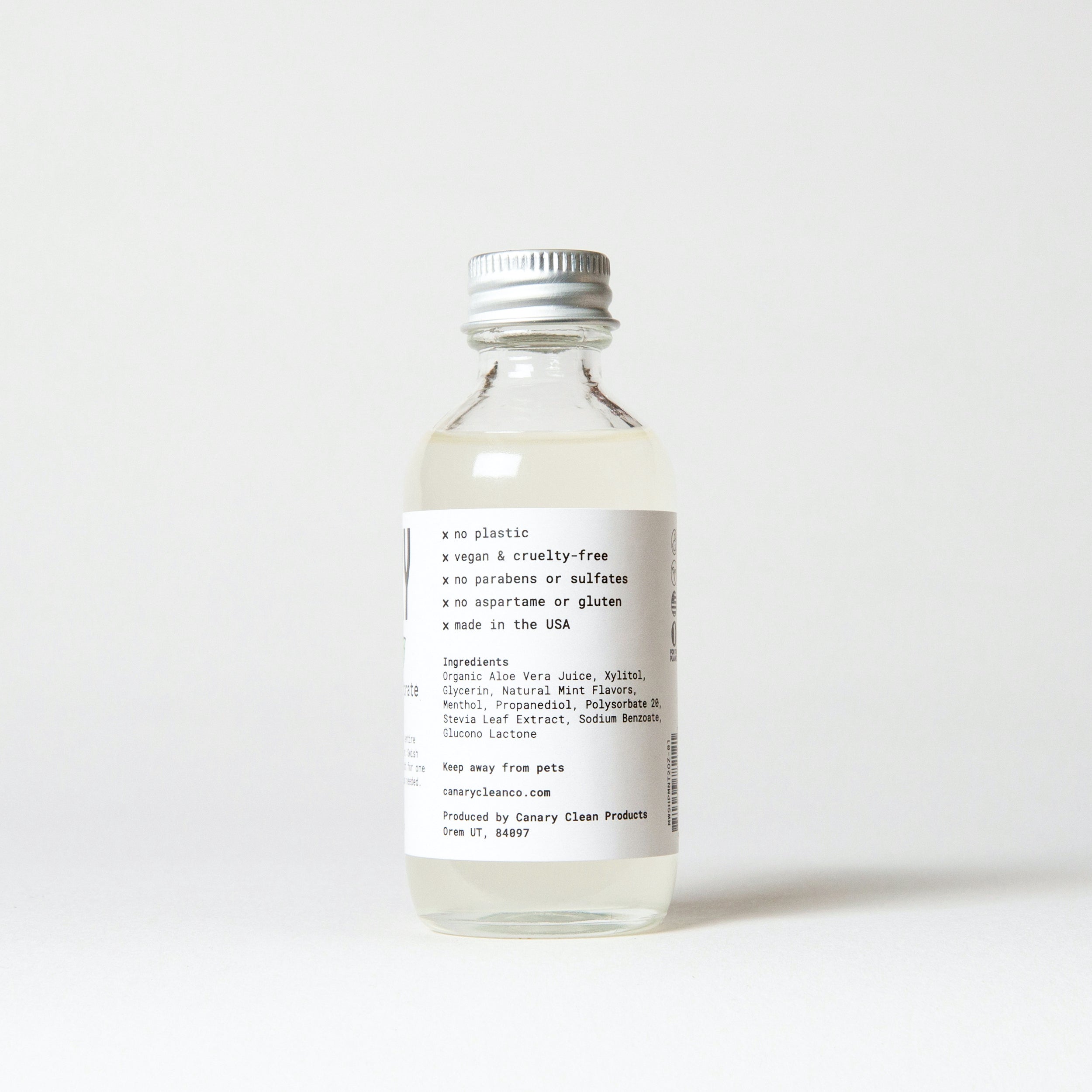 Plastic-Free Peppermint Mouthwash Concentrate Kit