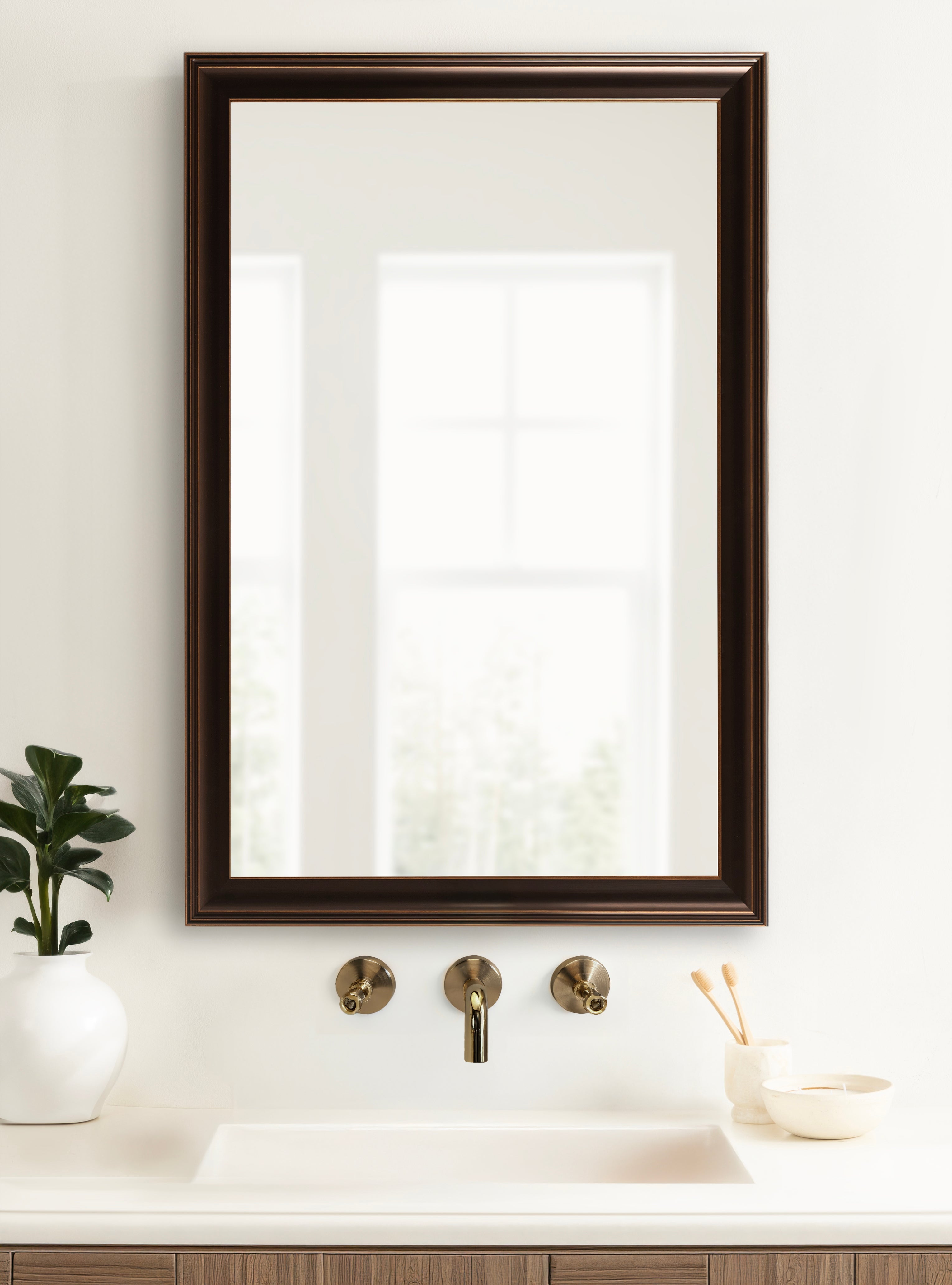 Galiano Rectangle Bathroom Wall Mirror