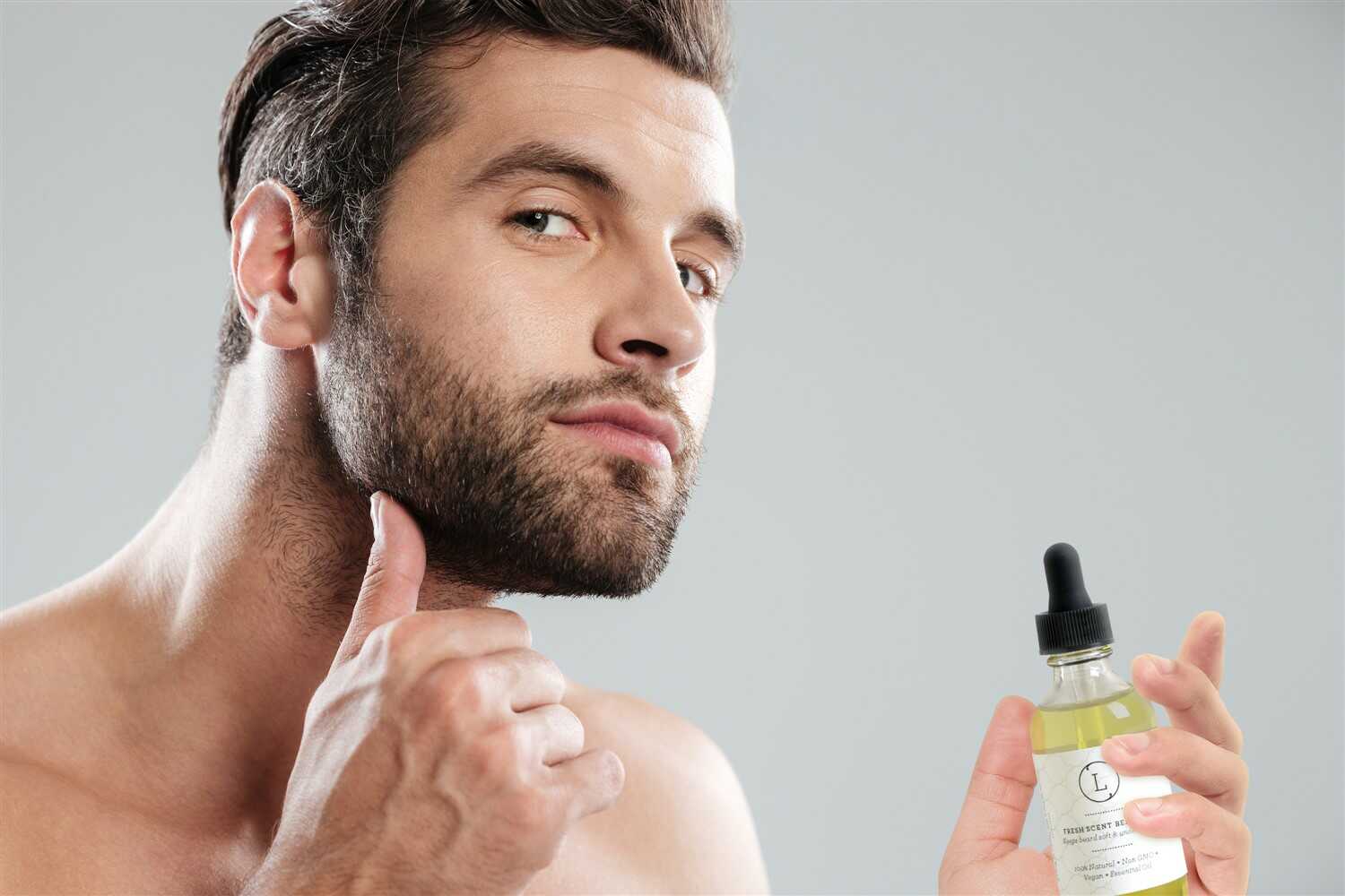 Natural Handmade Beard Oil - 2 oz. with Dropper