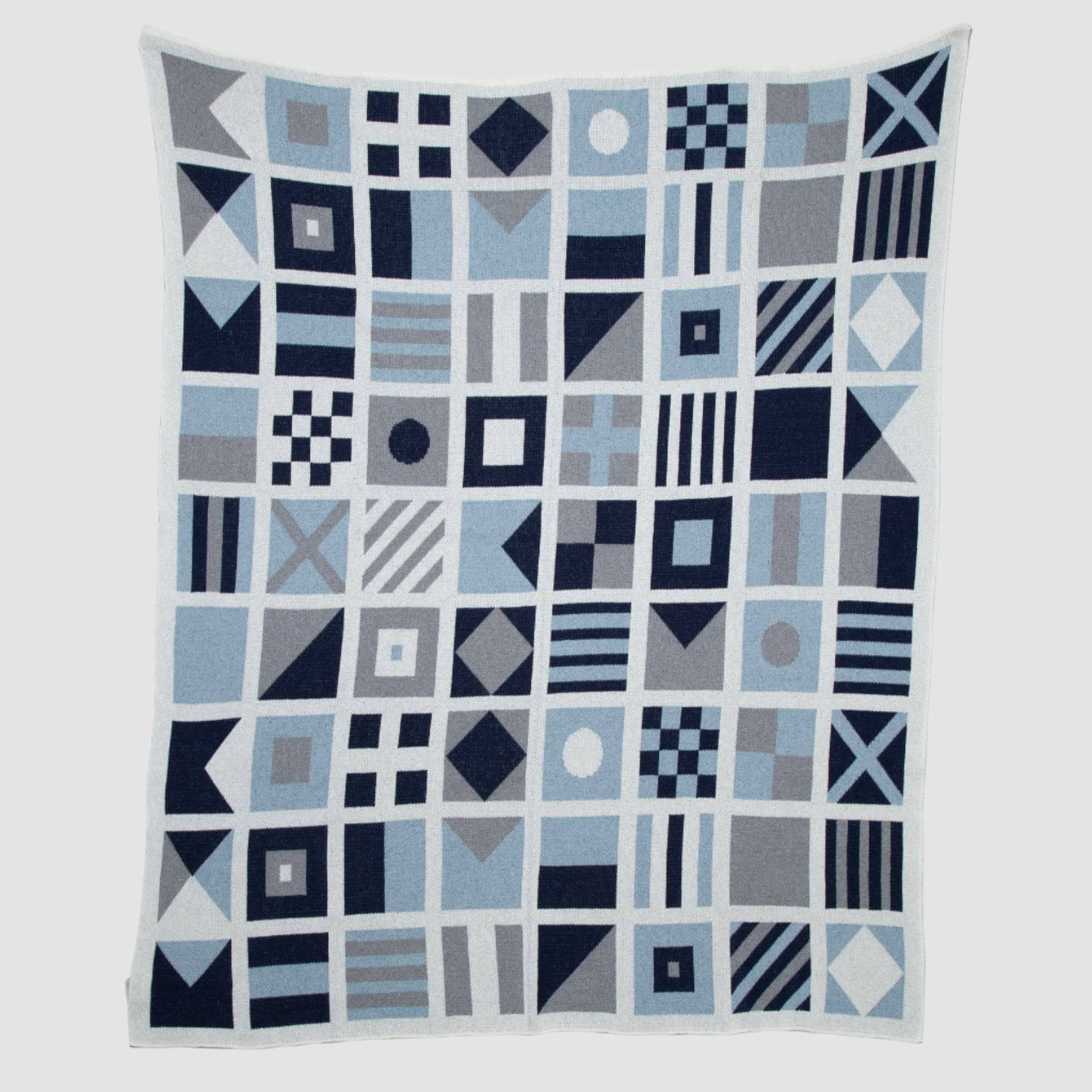 Eco-Friendly Nautical Flags Throw Blanket - 60" x 50"
