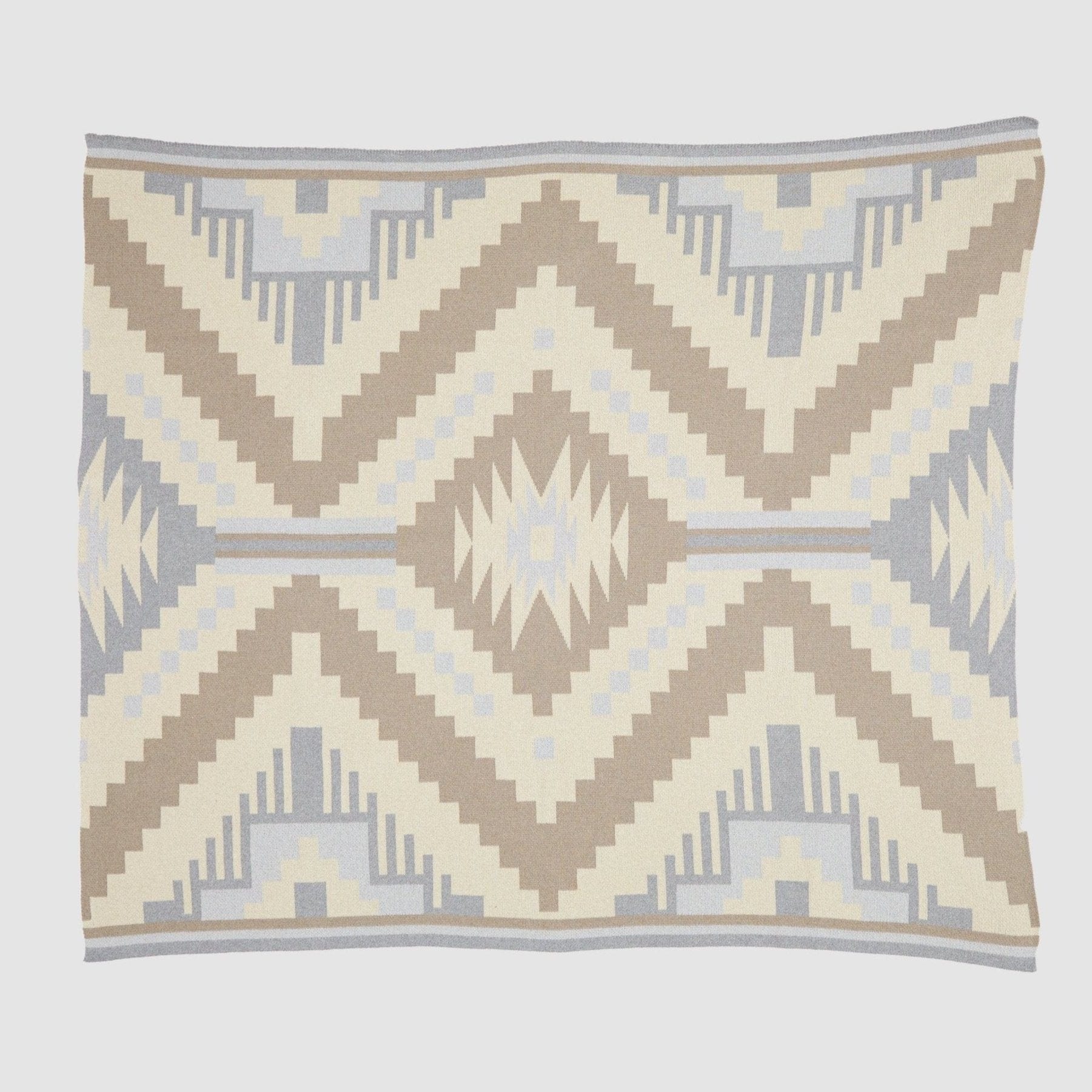 Cotton Sustainable Knit Throw Blanket - New Horizon
