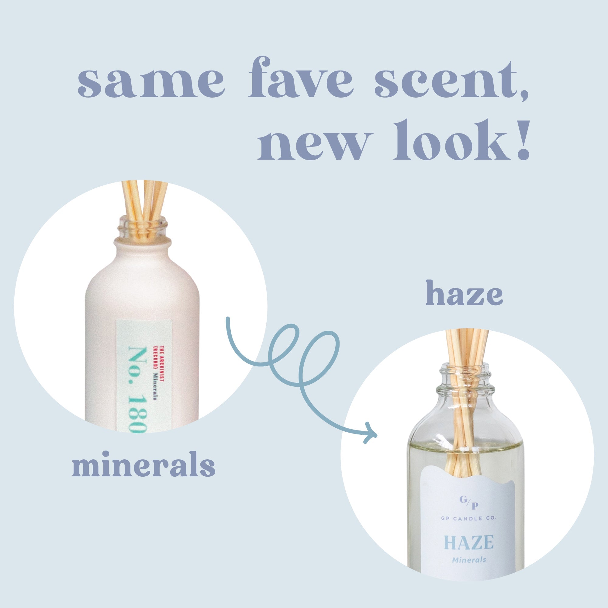 Haze 4 oz. Hue Reed Diffuser - Minerals