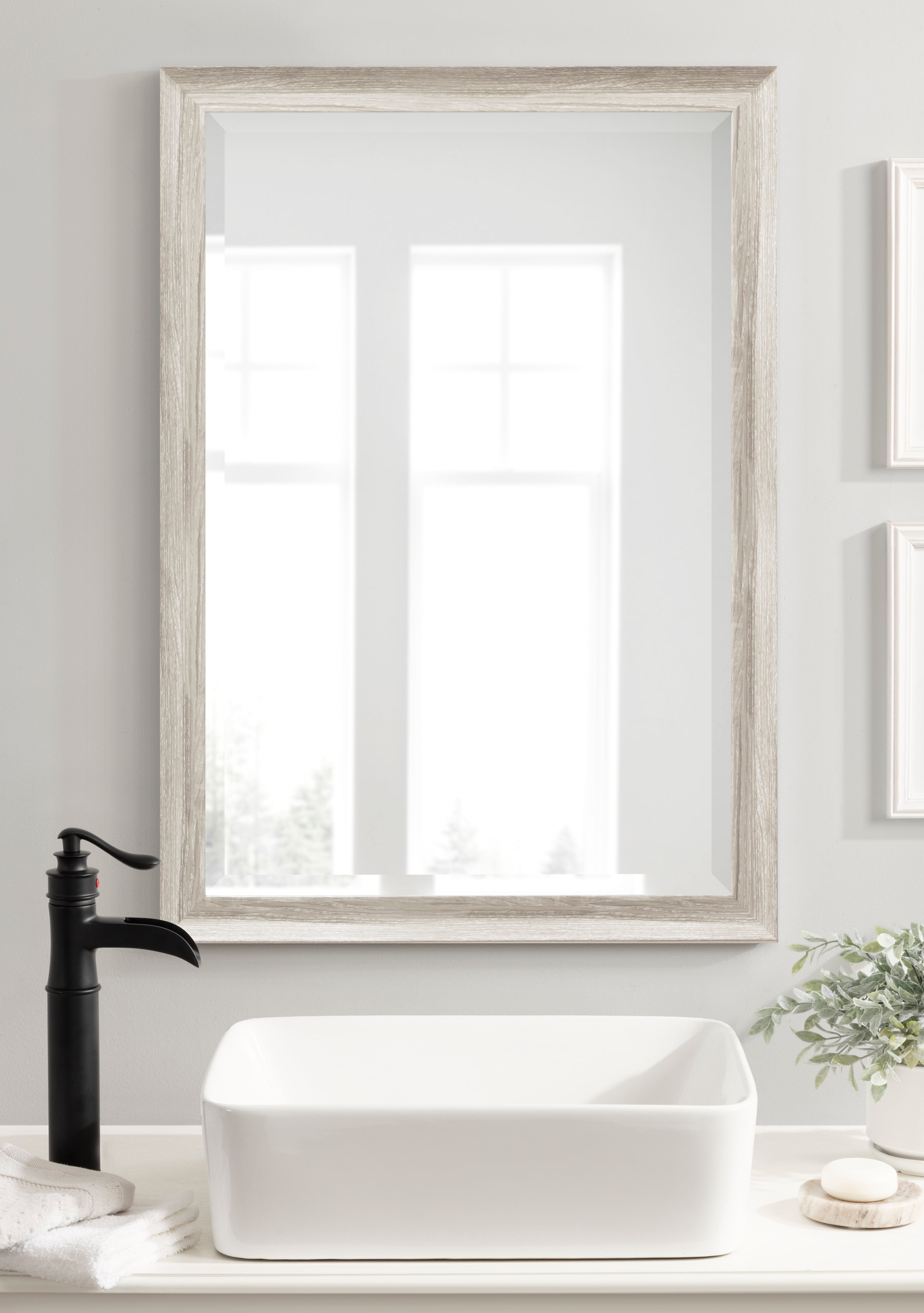 Dalphia Rectangle Bathroom Wall Mirror