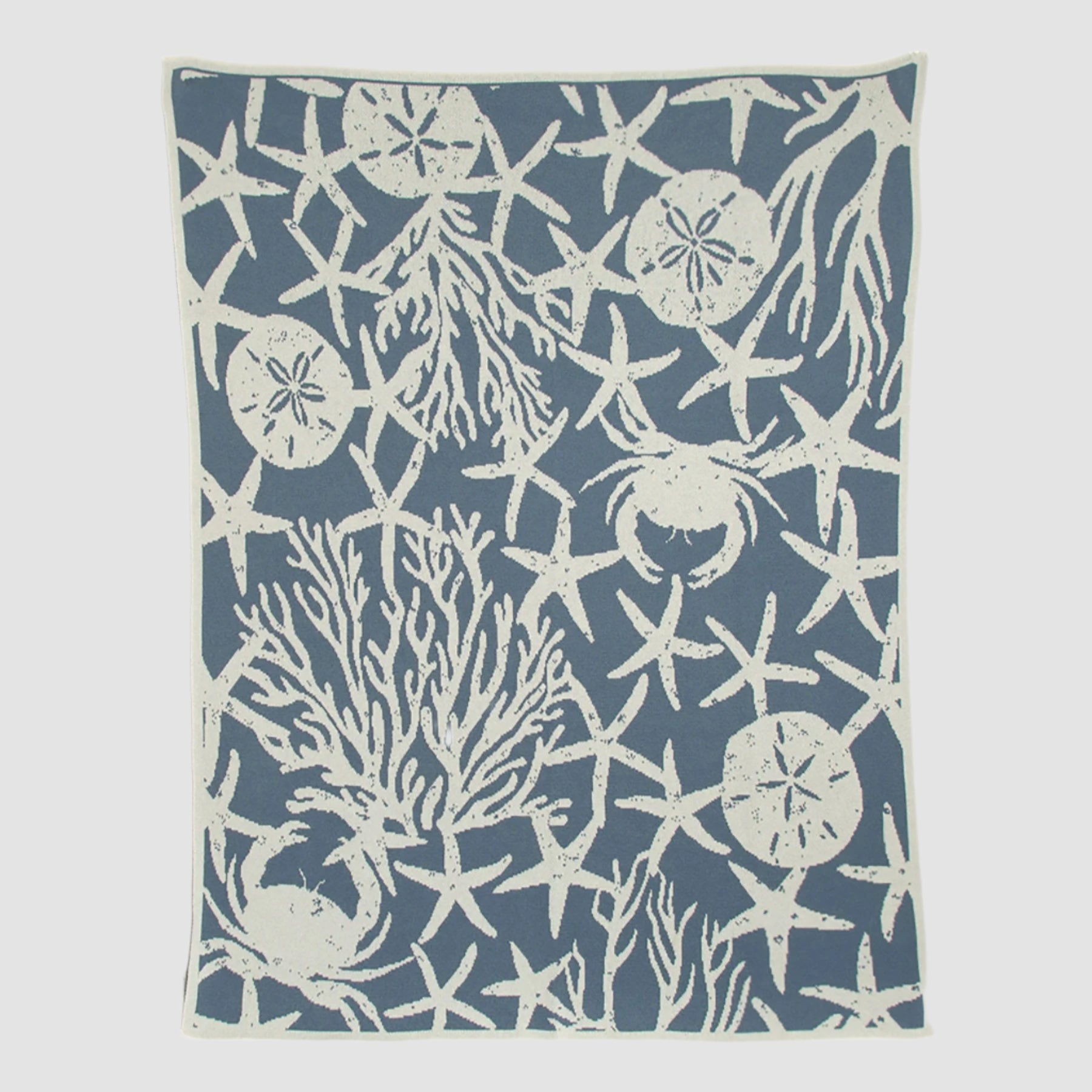 Eco-Friendly Ocean's Edge Throw Blanket - 60" x 50"