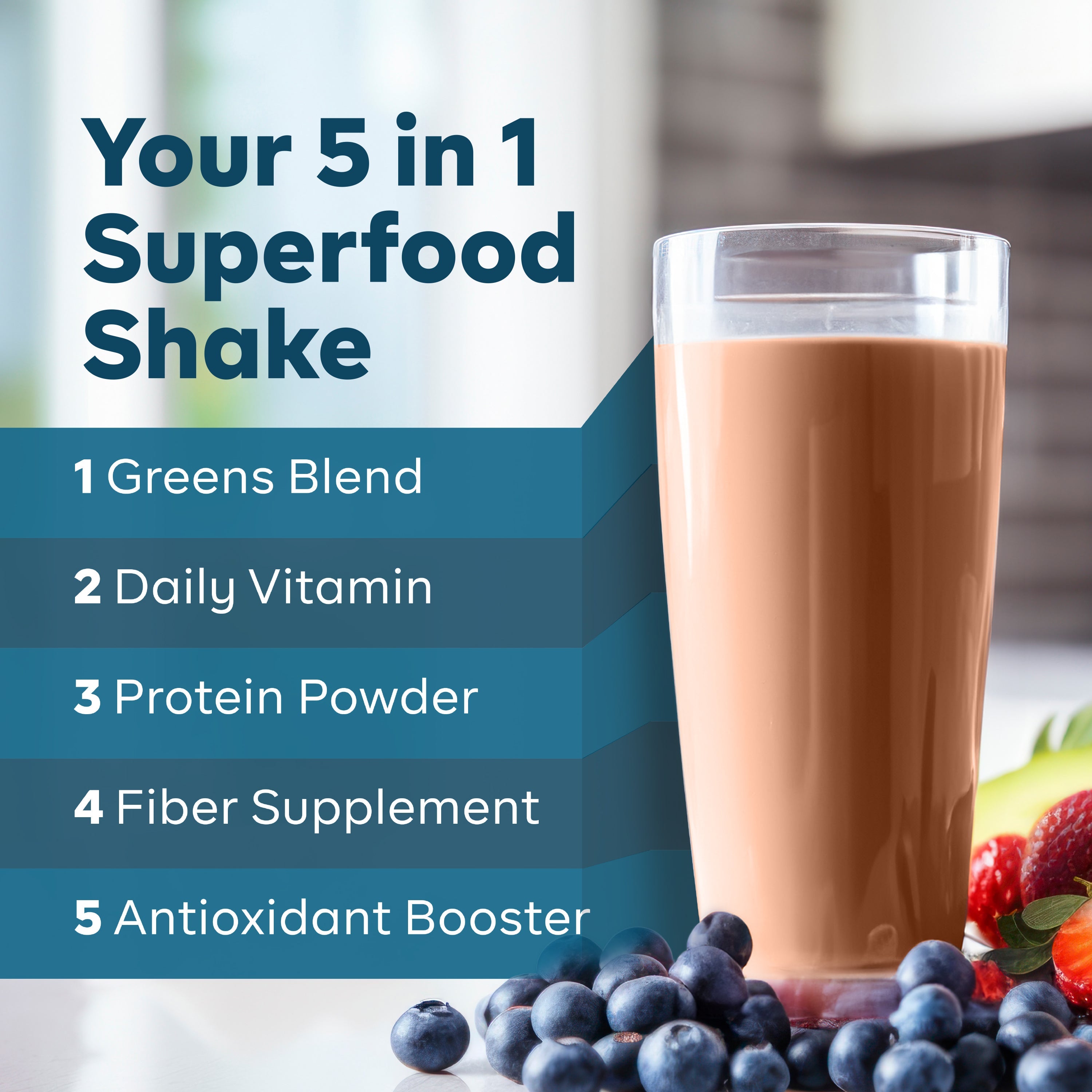 Superfood Ultimate Nutrition Shake - Natural, 90 Calories