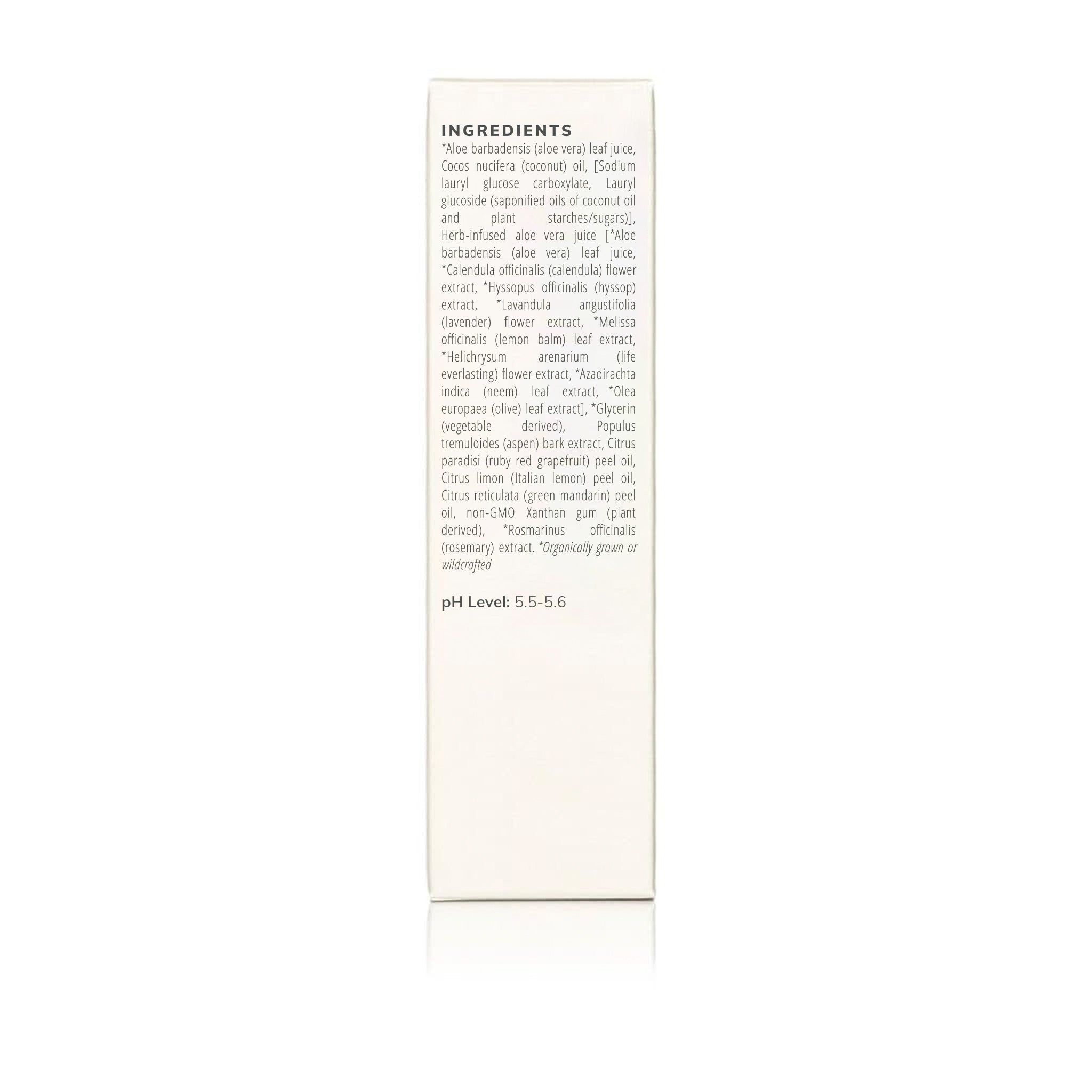 Aloe Vera Herb Cream Face Cleanser - 1.7 Oz