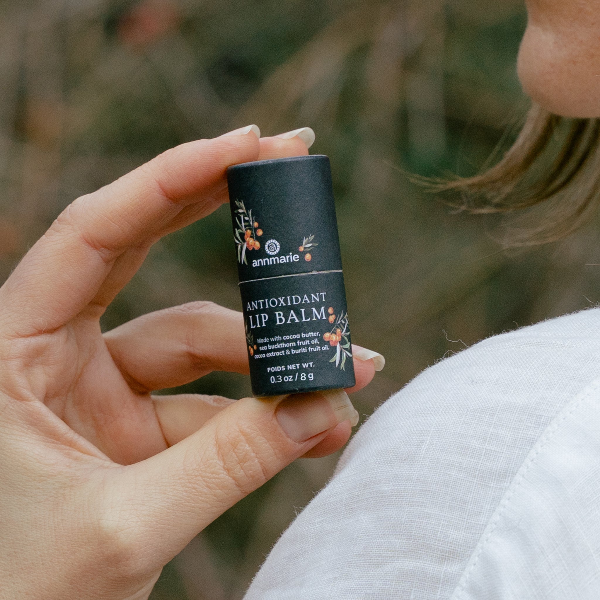Antioxidant Cocoa Buriti Fruit Oil Lip Balm