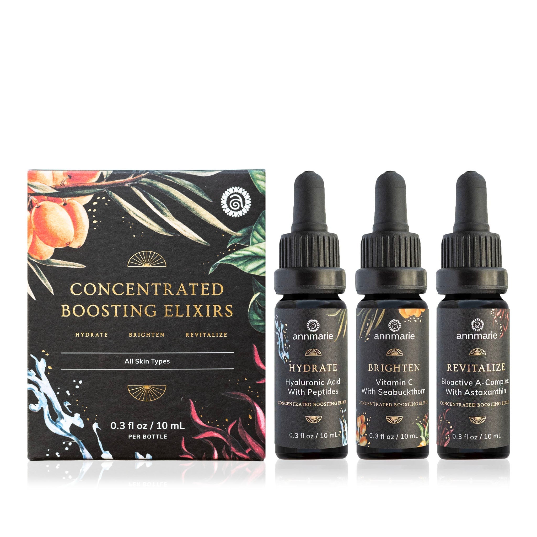 Concentrated Skin Boosting Elixir Set - 3 x 0.34 Oz