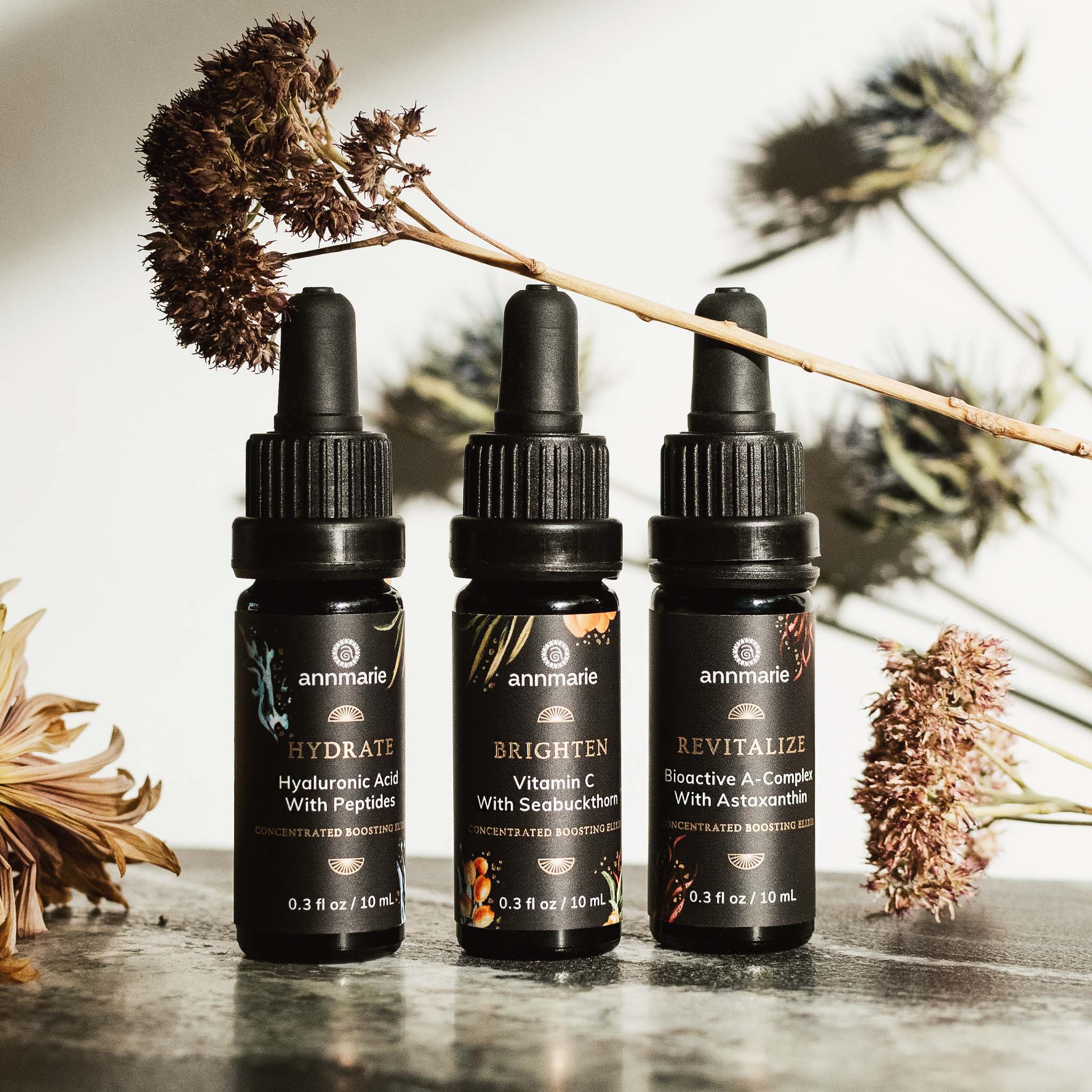 Concentrated Skin Boosting Elixir Set - 3 x 0.34 Oz