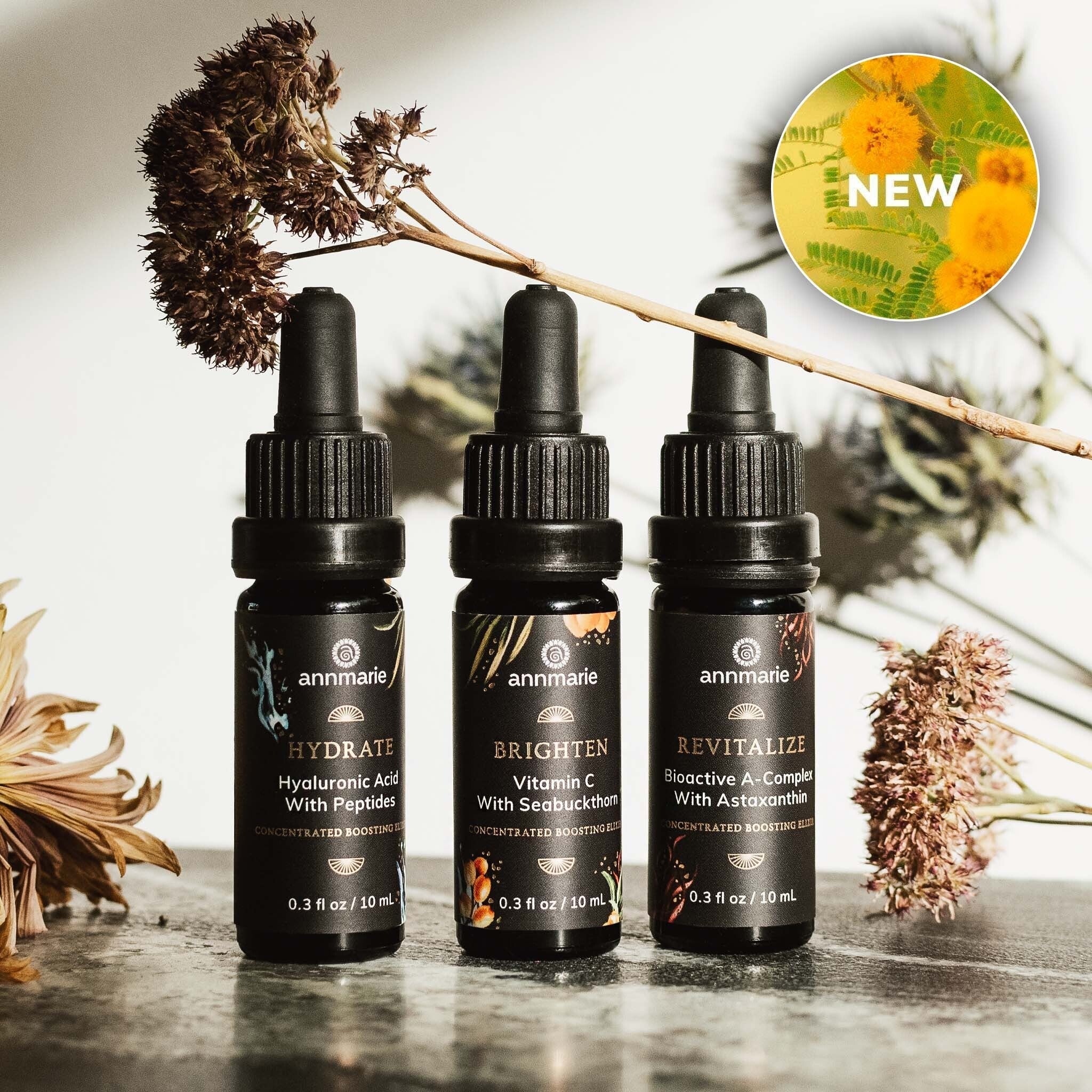 Concentrated Skin Boosting Elixir Set - 3 x 0.34 Oz