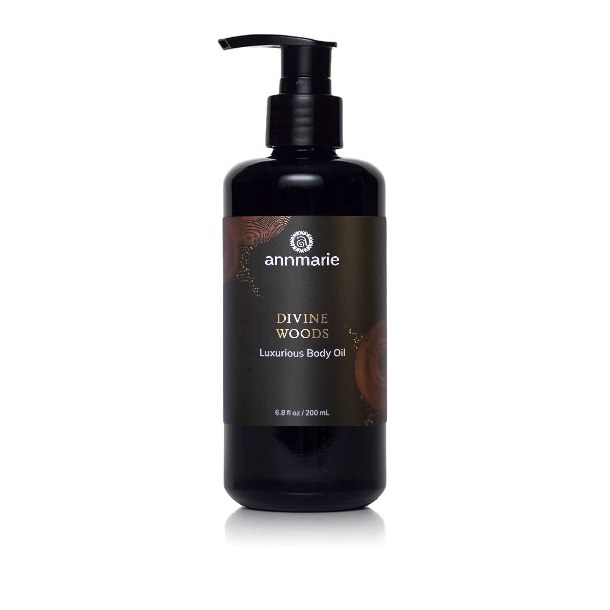 Aromatherapy Divine Woods Botanical Body Oil - 6.8 Oz