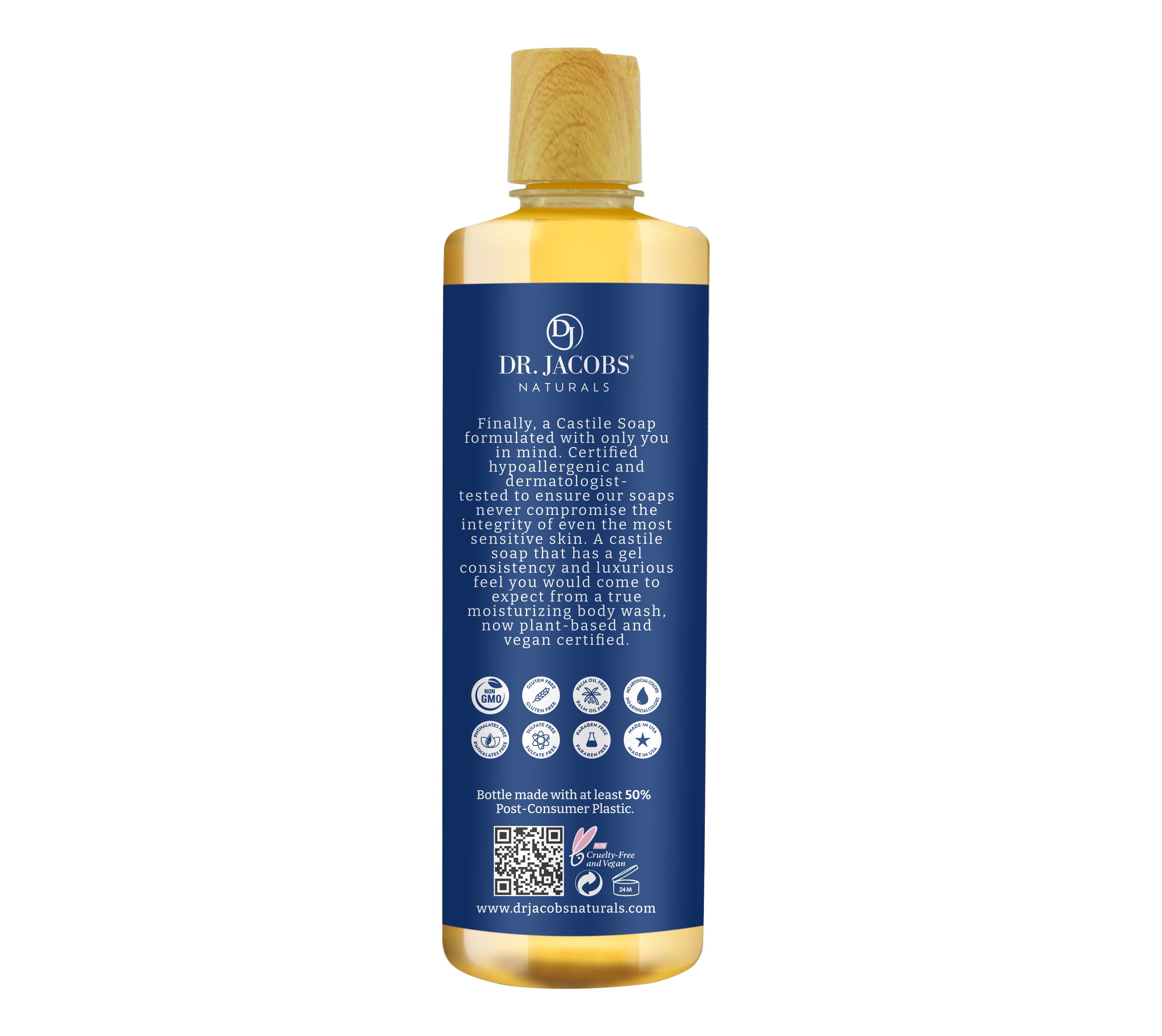 Peppermint Castile Soap Body Wash - 32 oz