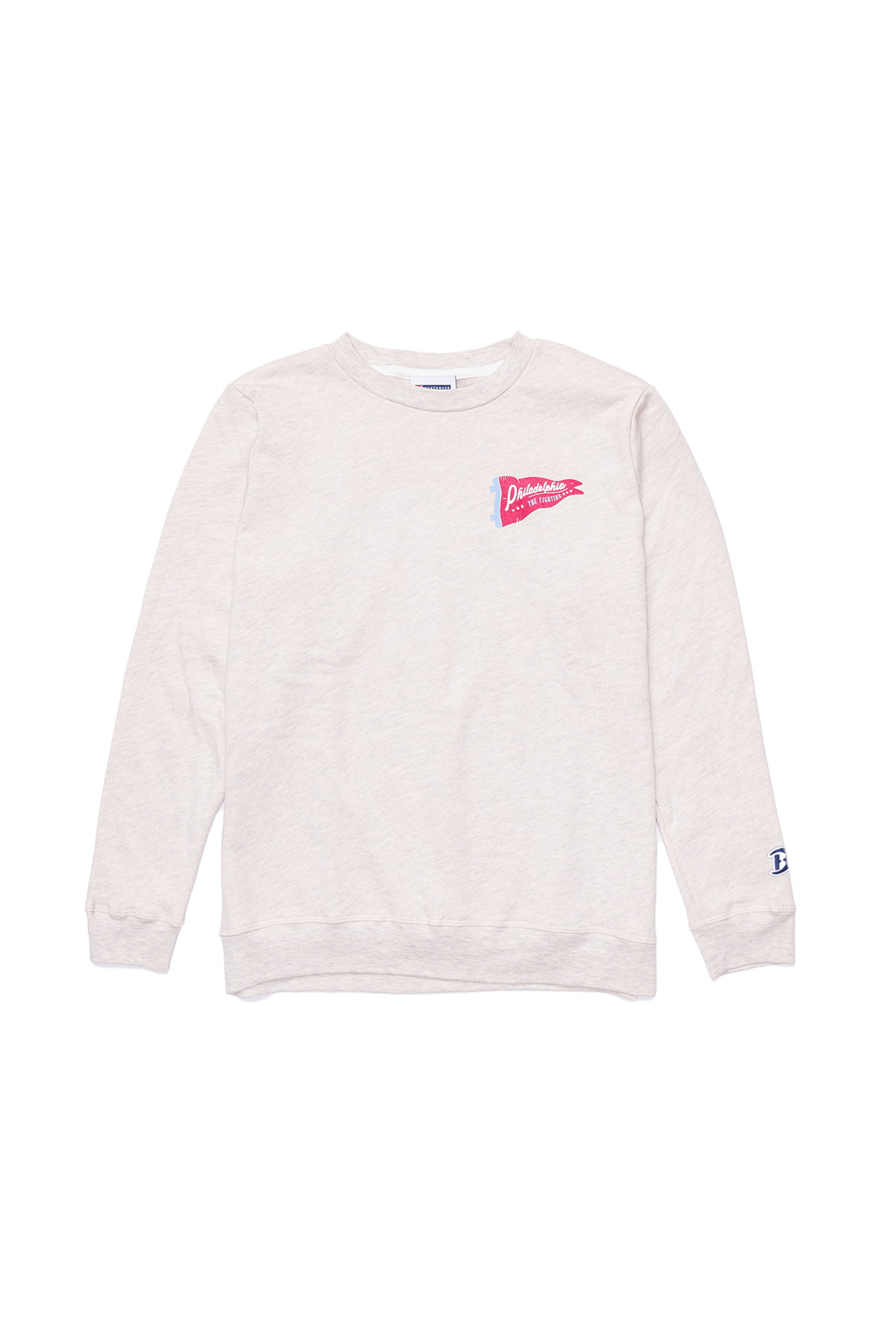 Philadelphia Baseball Crewneck Sweatshirt - Oatmeal