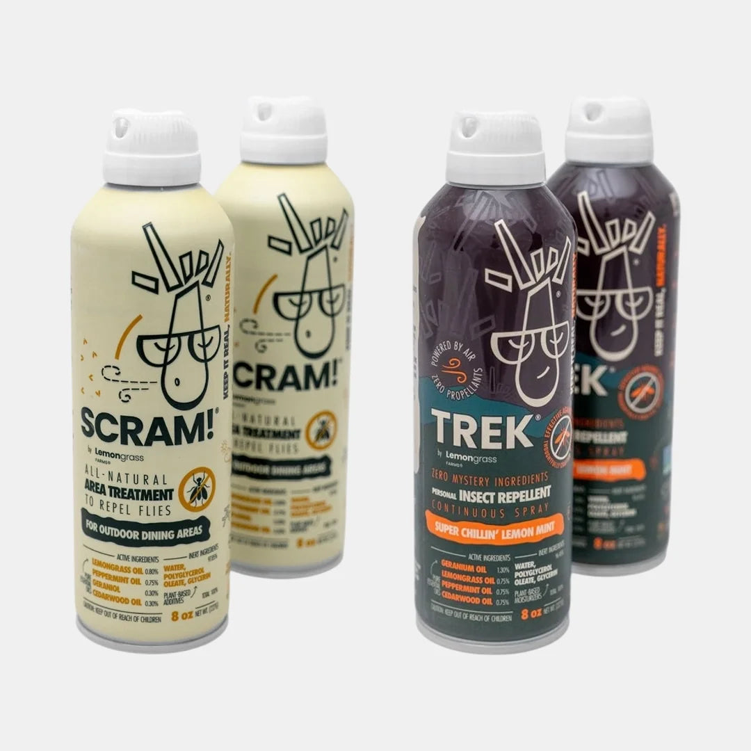 Natural Insect Repellent Bundle: Area & Personal Sprays