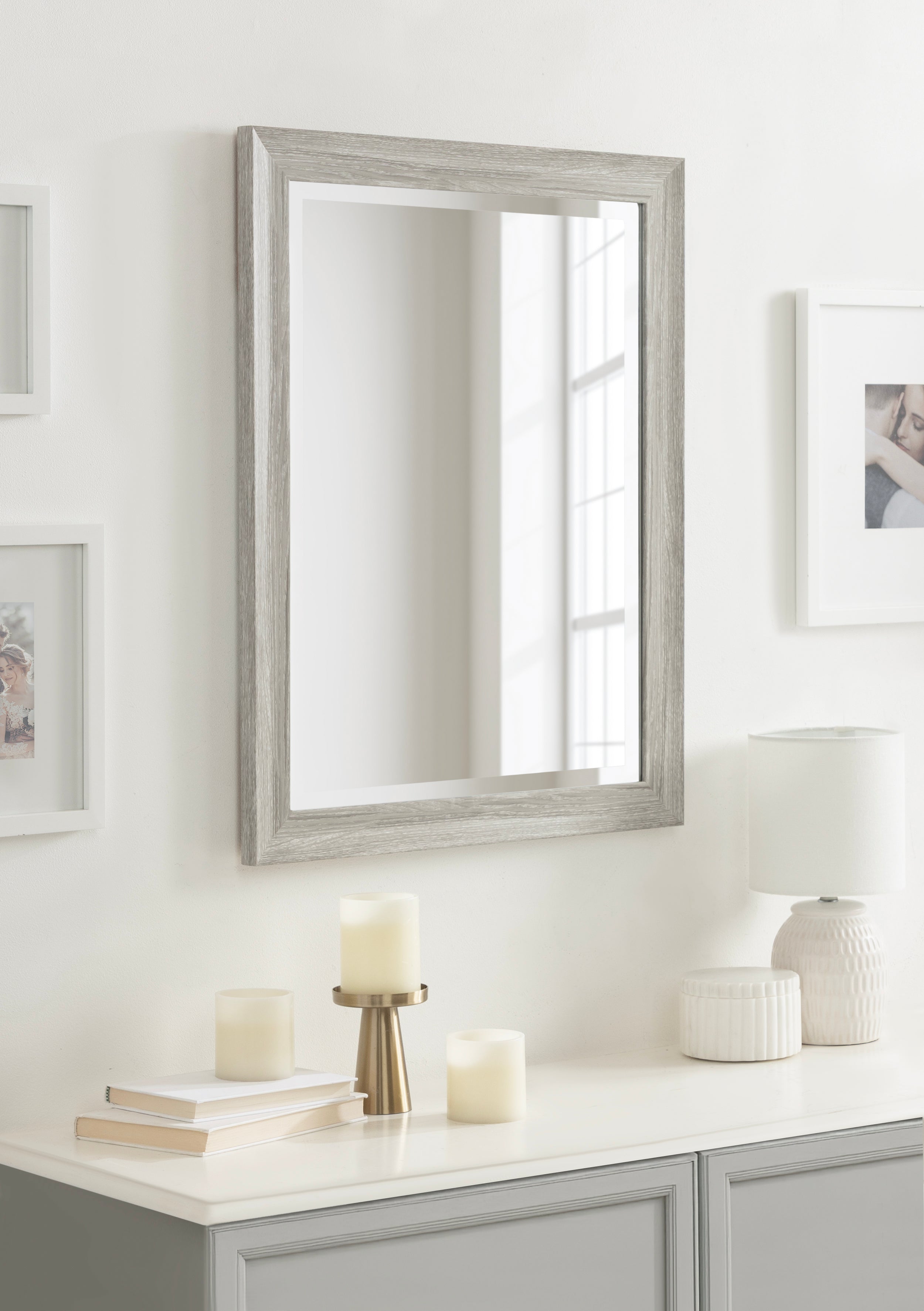 Dalphia Rectangle Bathroom Wall Mirror