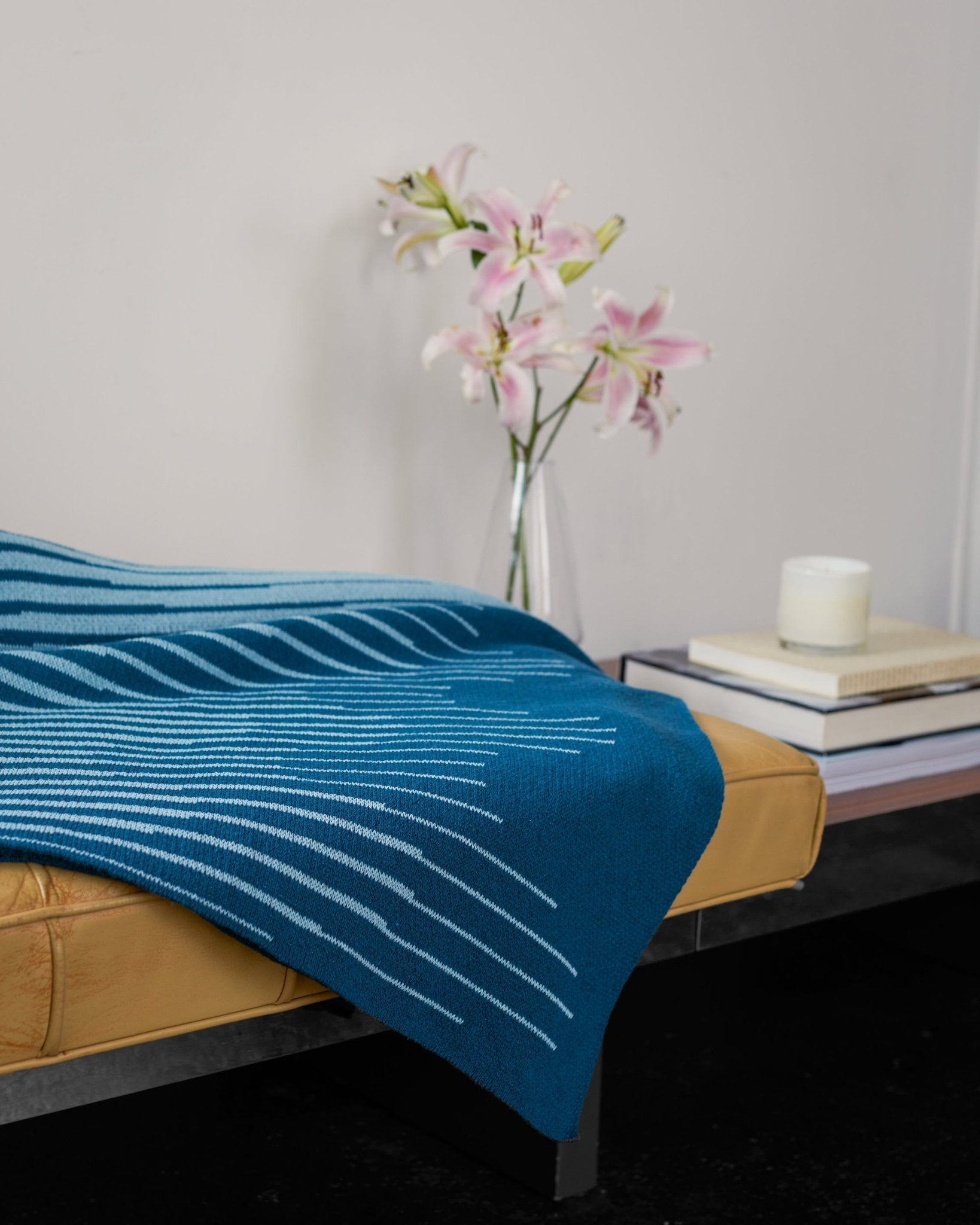 Eco-Friendly Ripple Throw Blanket - 60" x 50"