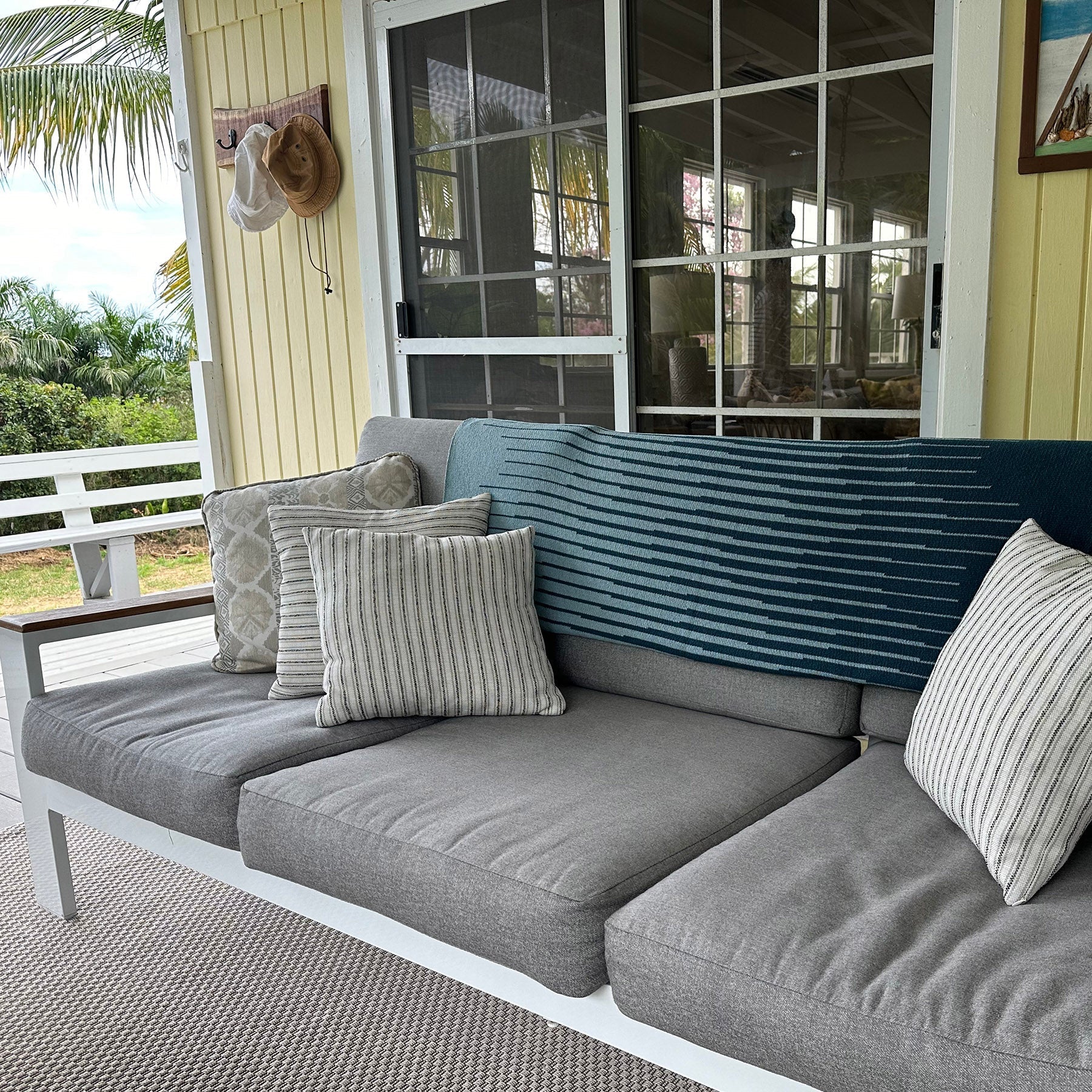 Eco-Friendly Ripple Throw Blanket - 60" x 50"