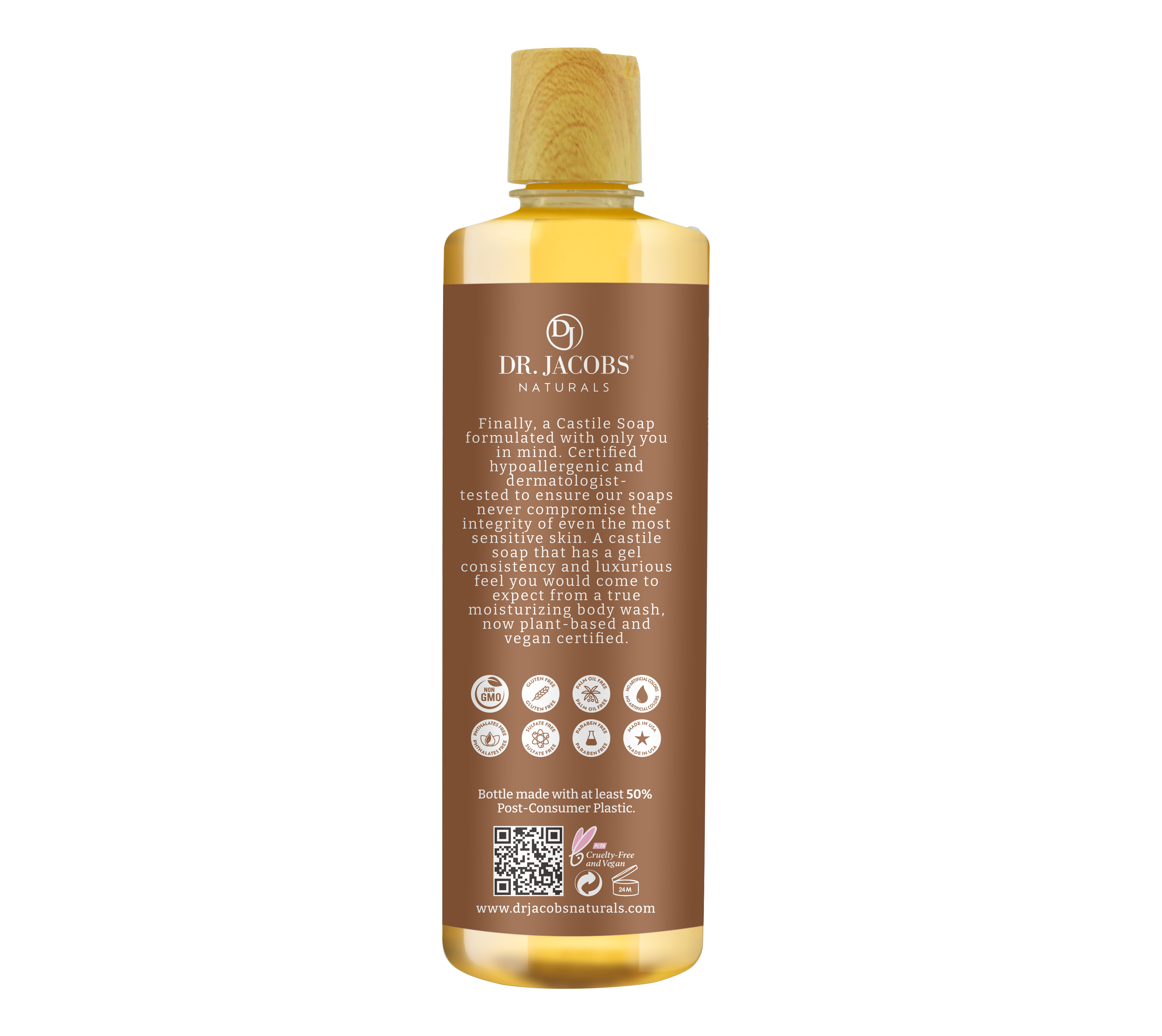 Sandalwood Castile Body Wash - 32 oz