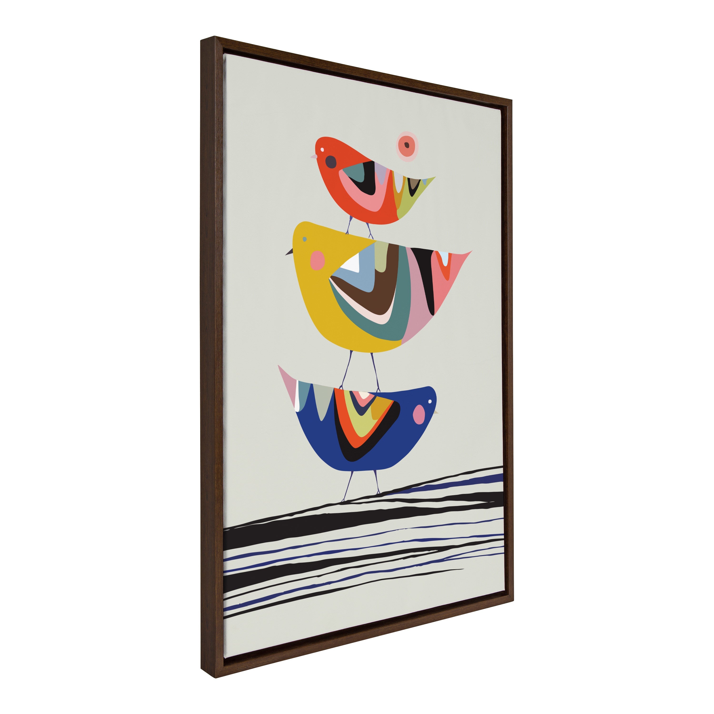 Sylvie The Family Tree Framed Canvas by Rachel Lee of My Dream Wall