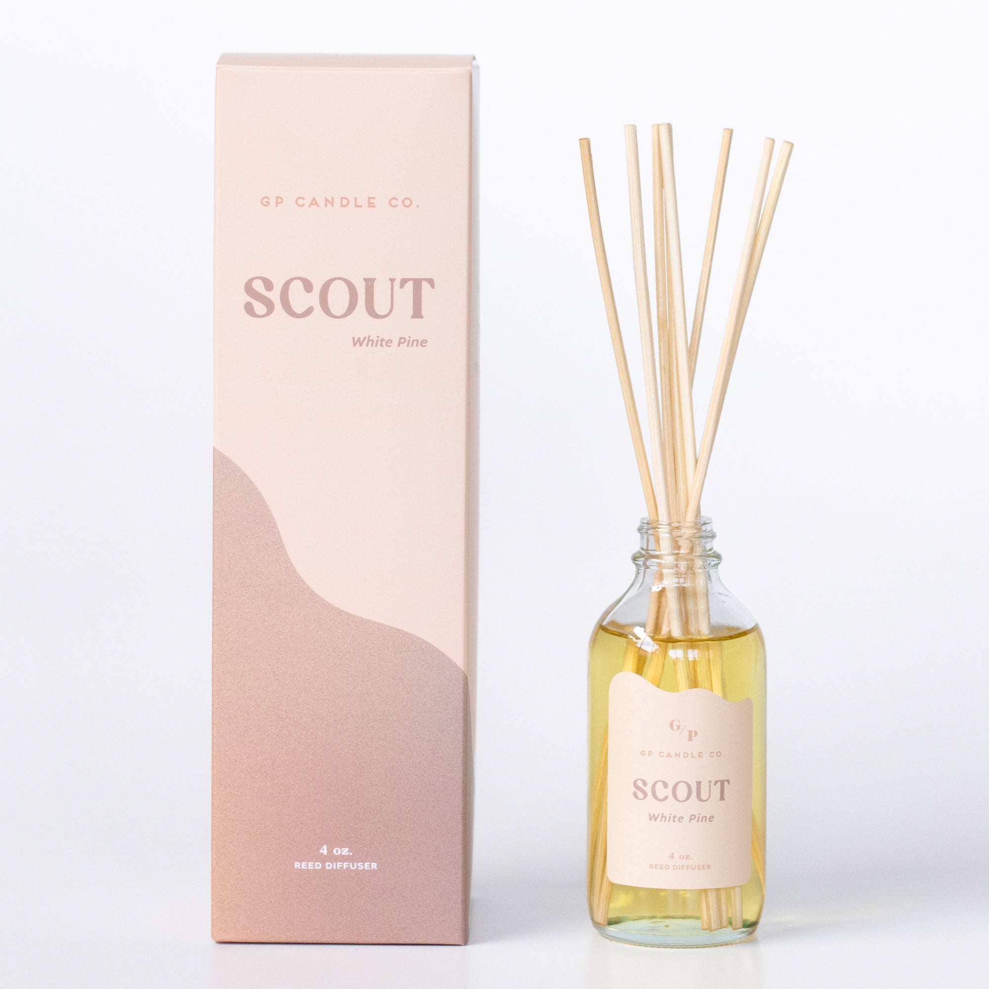 White Pine Reed Diffuser 4 oz - Hue Collection