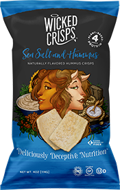 Sea Salt Hummus & Spring Veggie Crisps Duo - 4 Pack
