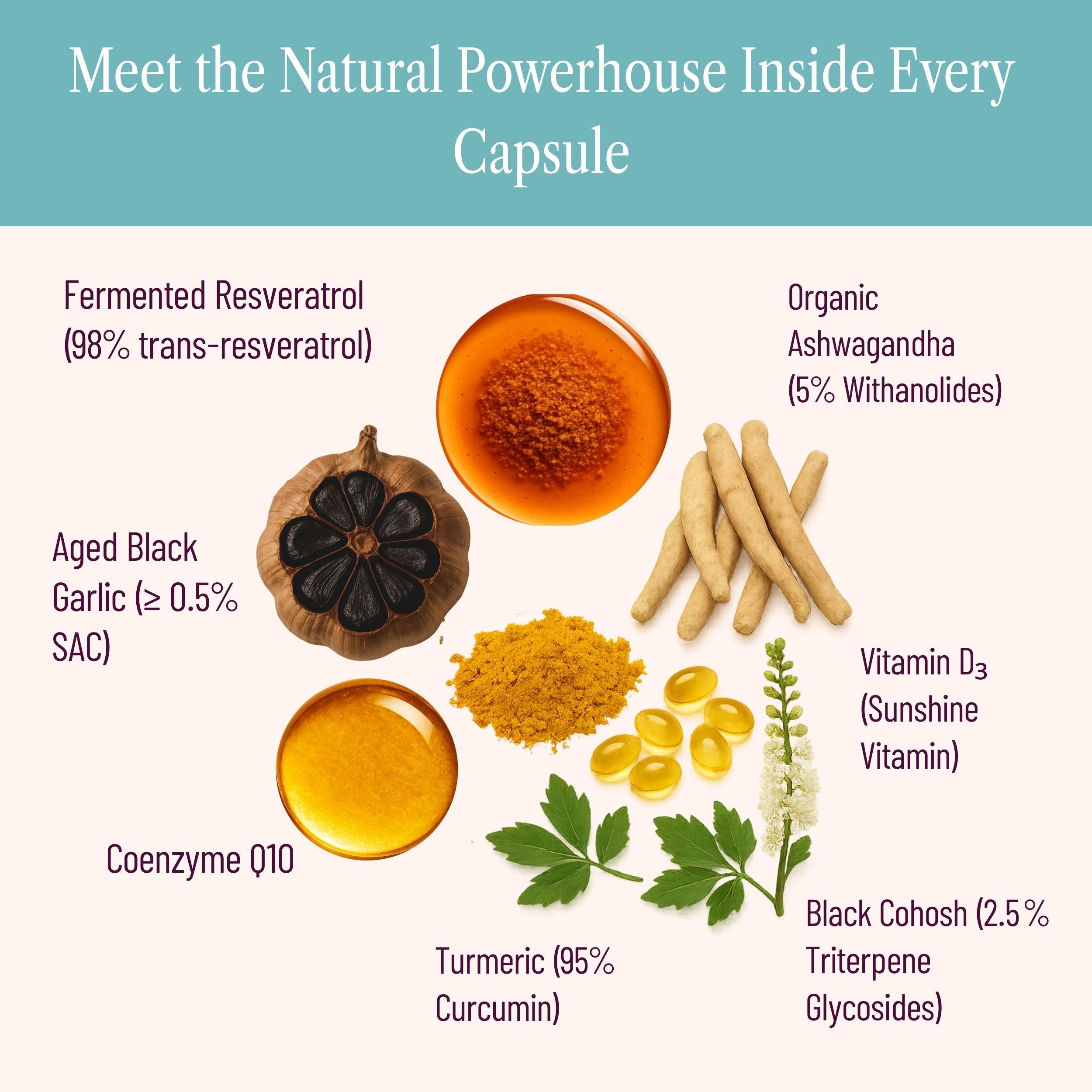 Menopause Cardiovascular Support – Palpitations, Fatigue & Heart Comfort