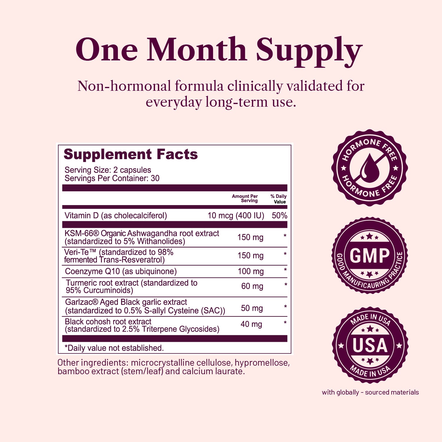 Menopause Cardiovascular Support – Palpitations, Fatigue & Heart Comfort