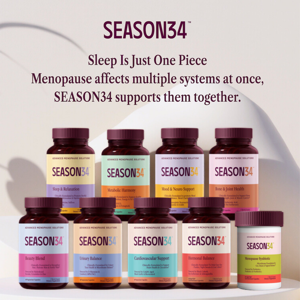 Menopause Sleep Support – Restlessness & Night-Sweat Awakenings