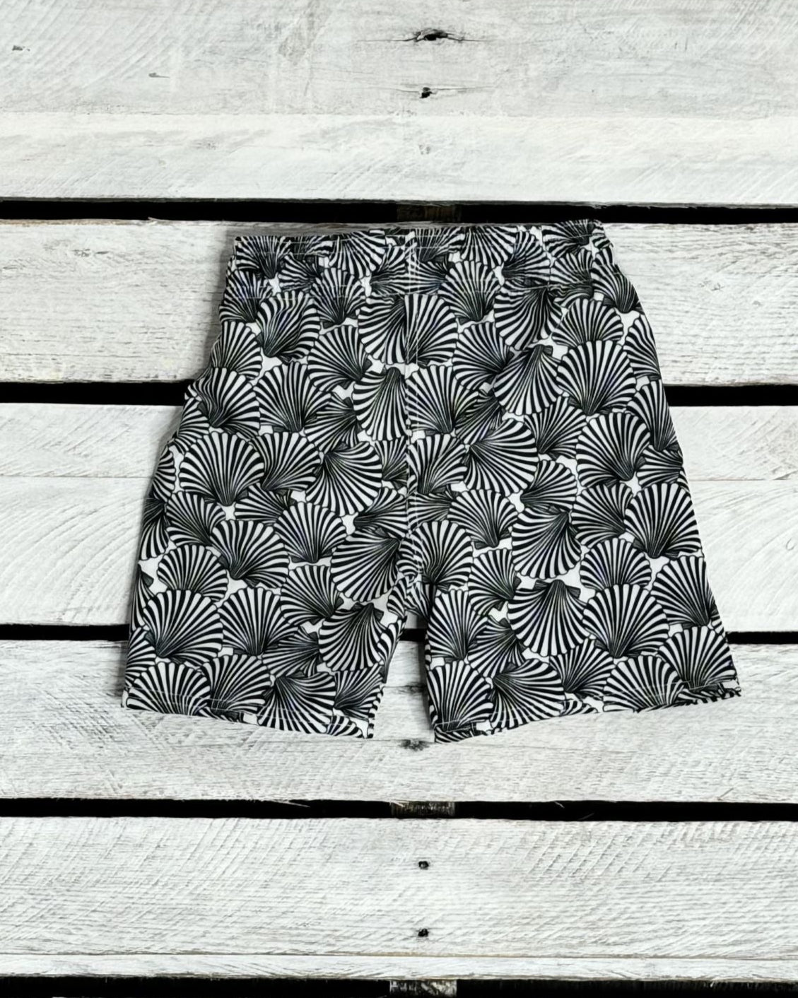 Kids Seashell UPF 50 Lined Swim Trunks