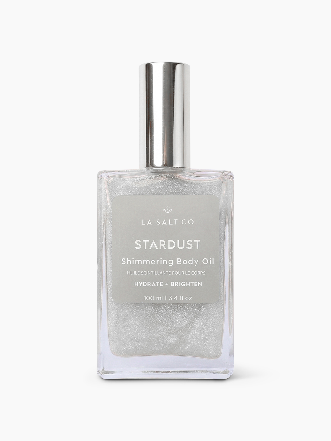 Silver Shimmer Body Oil - Warm Gourmand - 3.4 Oz