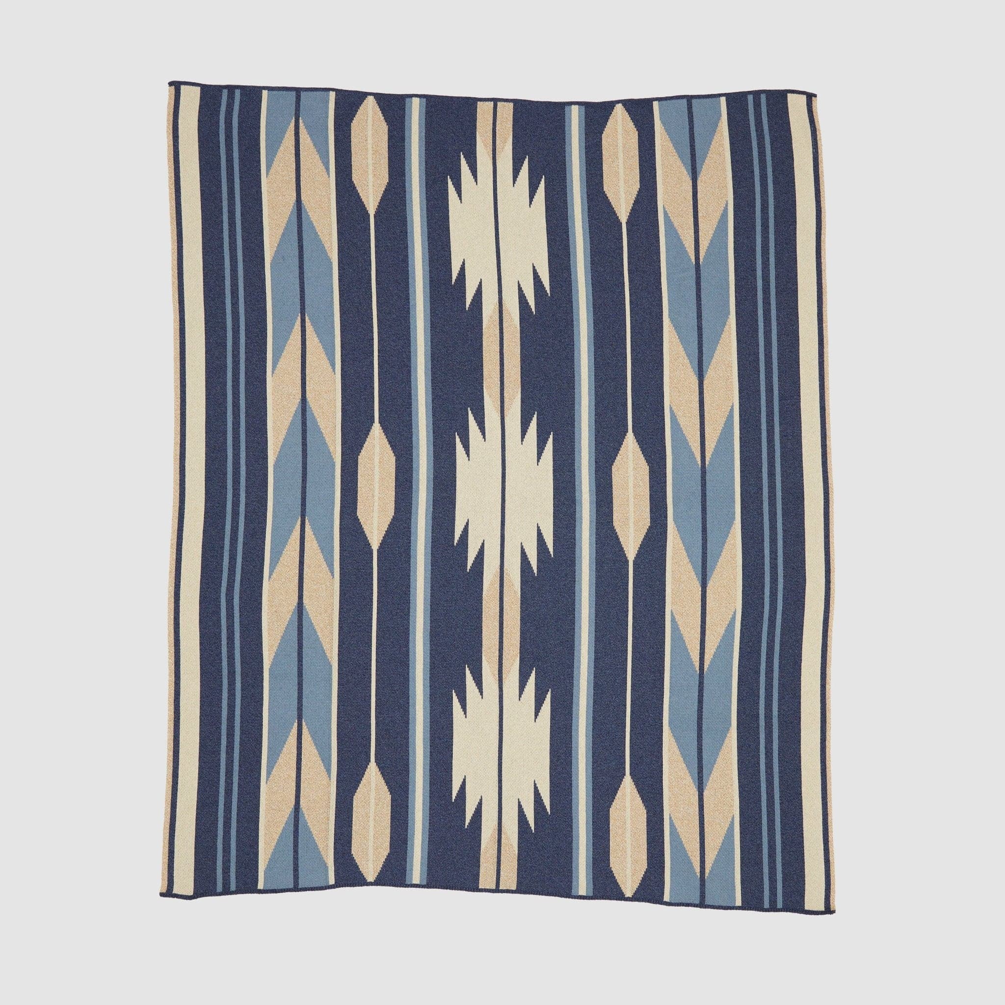 Cotton Sustainable Knit Throw Blanket - Star Gaze