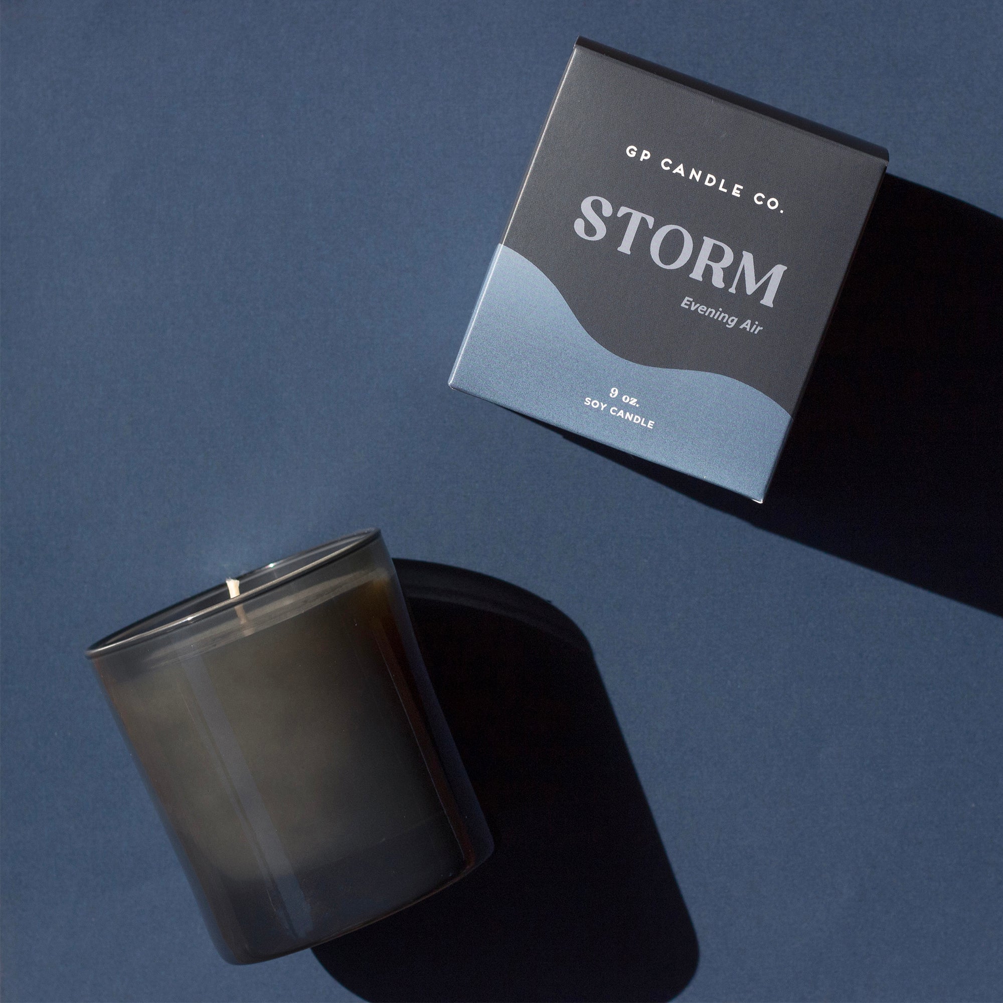 Storm 9 oz. Hue Soy Candle - Evening Air