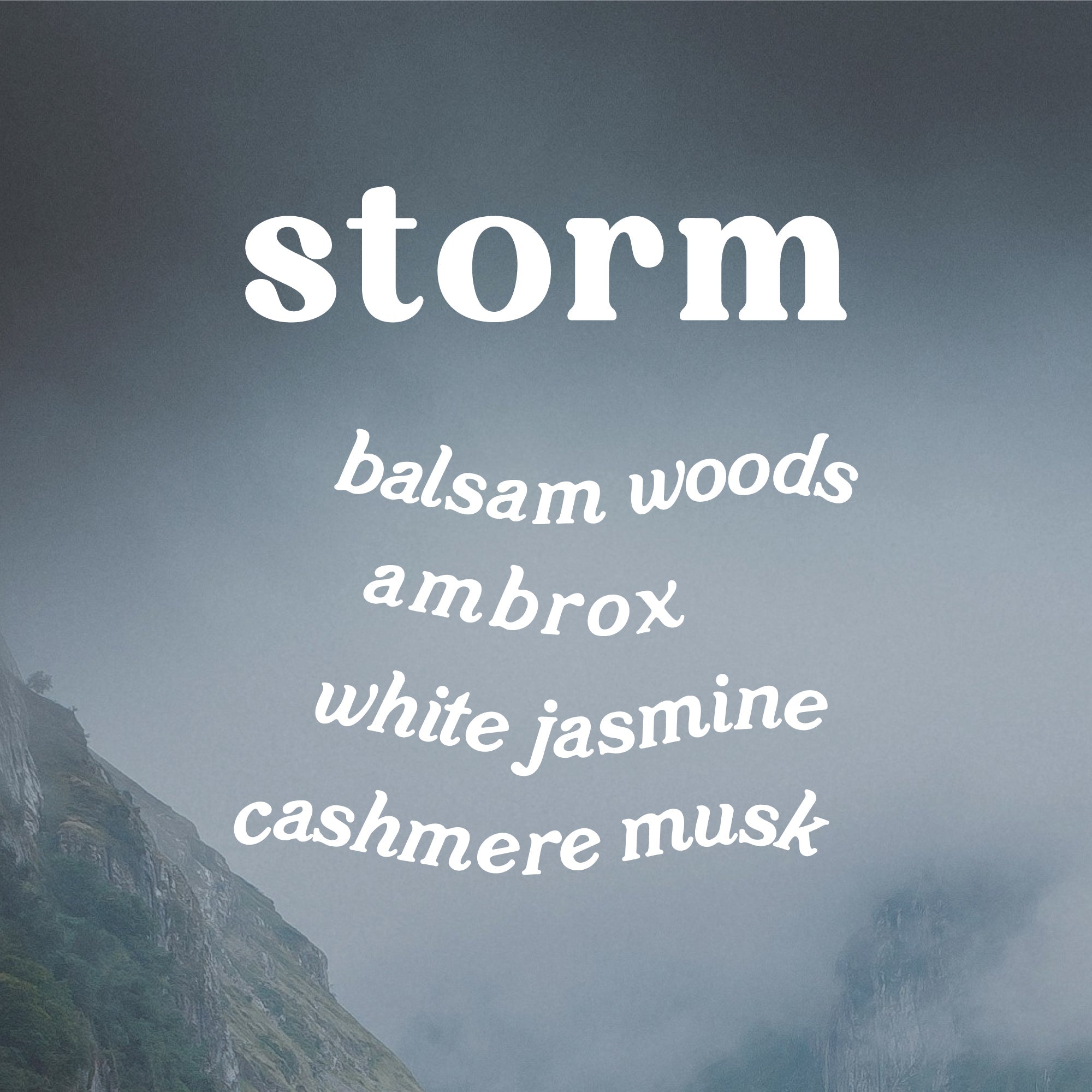 Storm 9 oz. Hue Soy Candle - Evening Air
