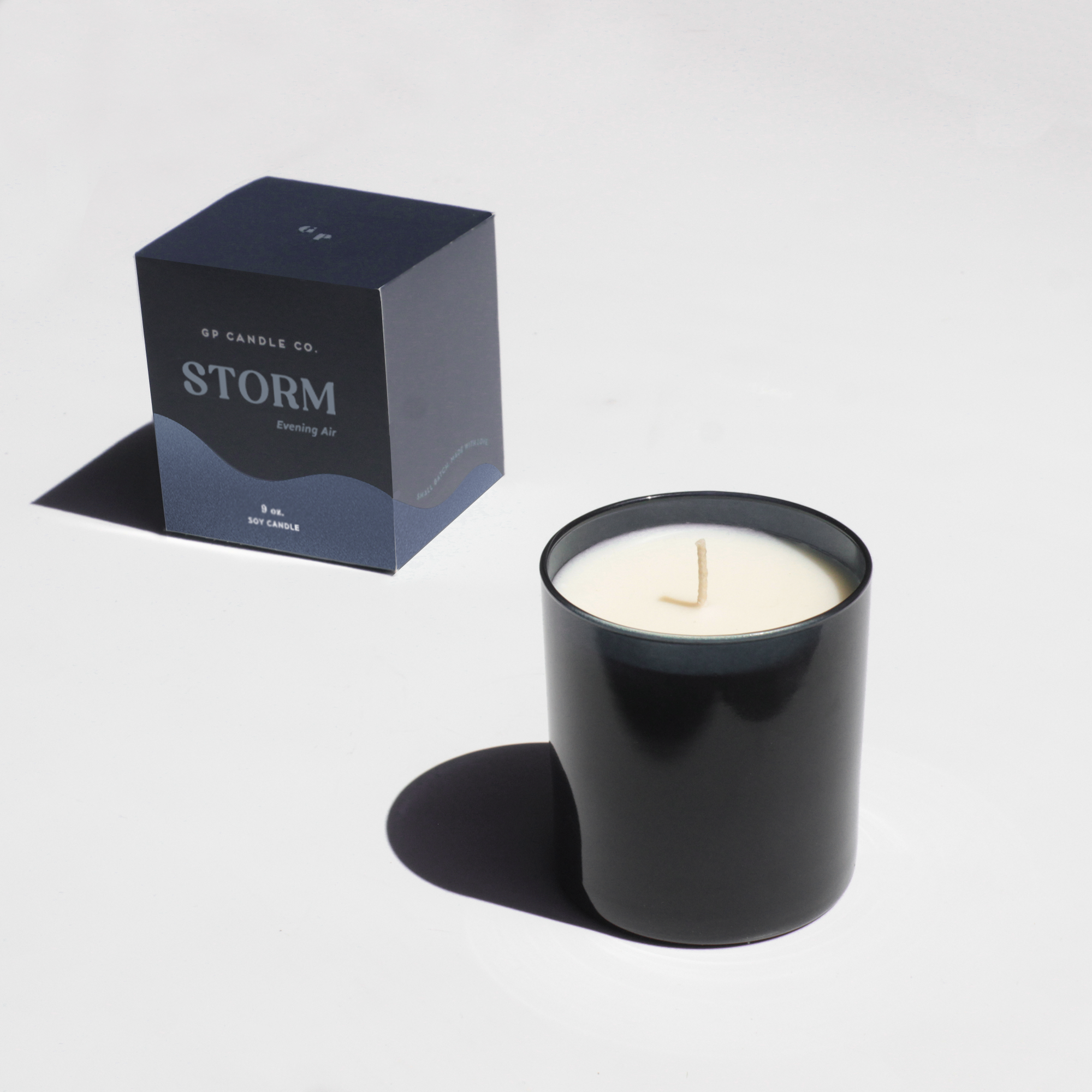 Storm 9 oz. Hue Soy Candle - Evening Air