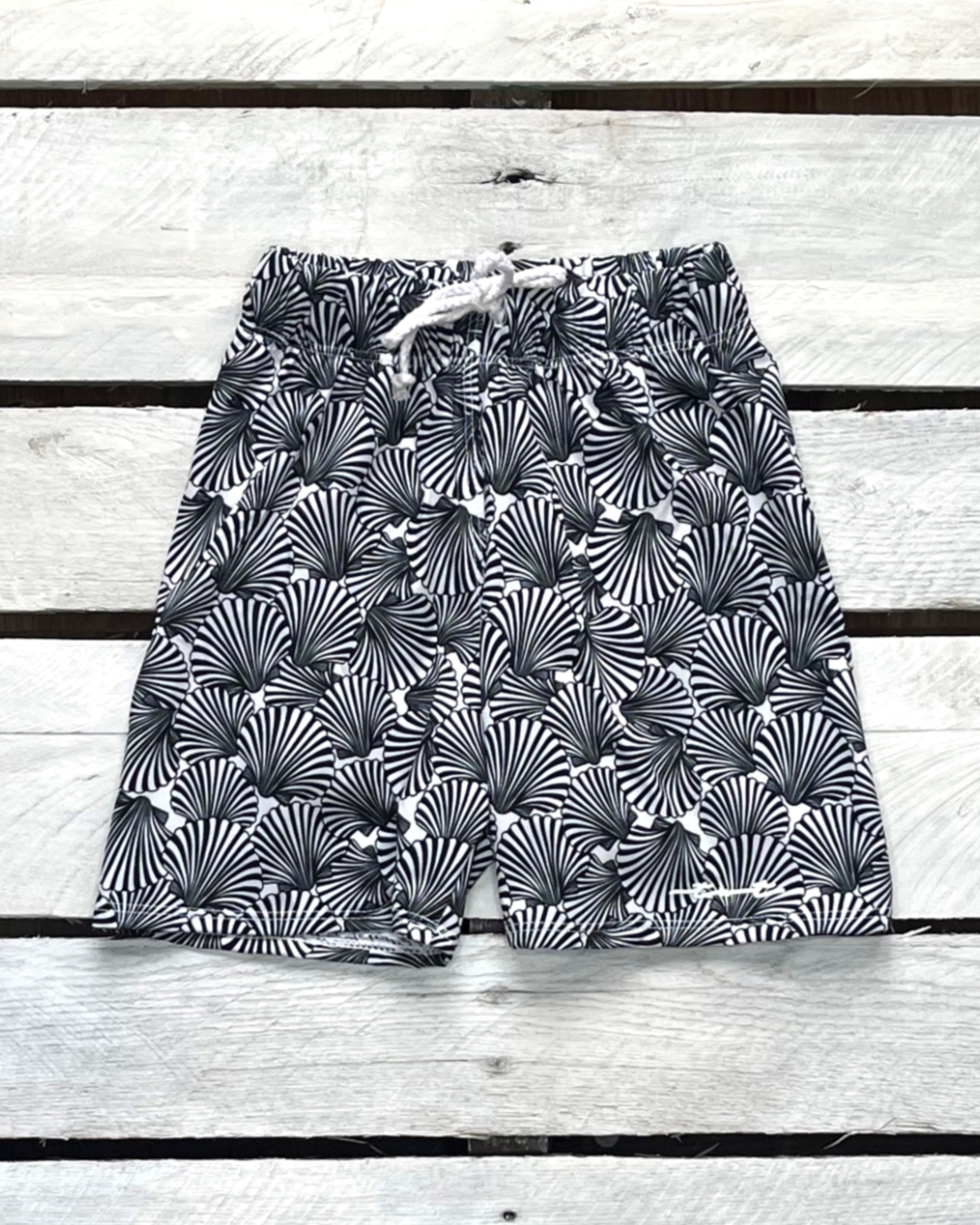 Kids Seashell UPF 50 Lined Swim Trunks