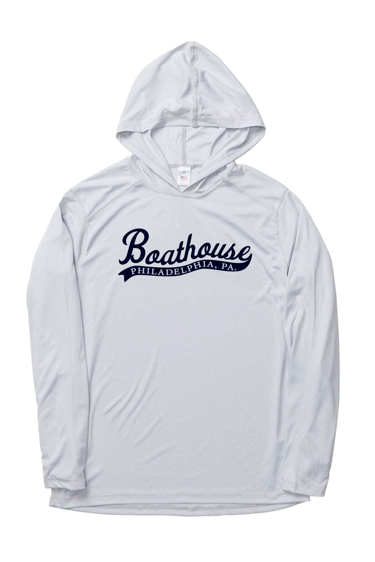 Lightweight UV Protection Long Sleeve Hoodie - Logo