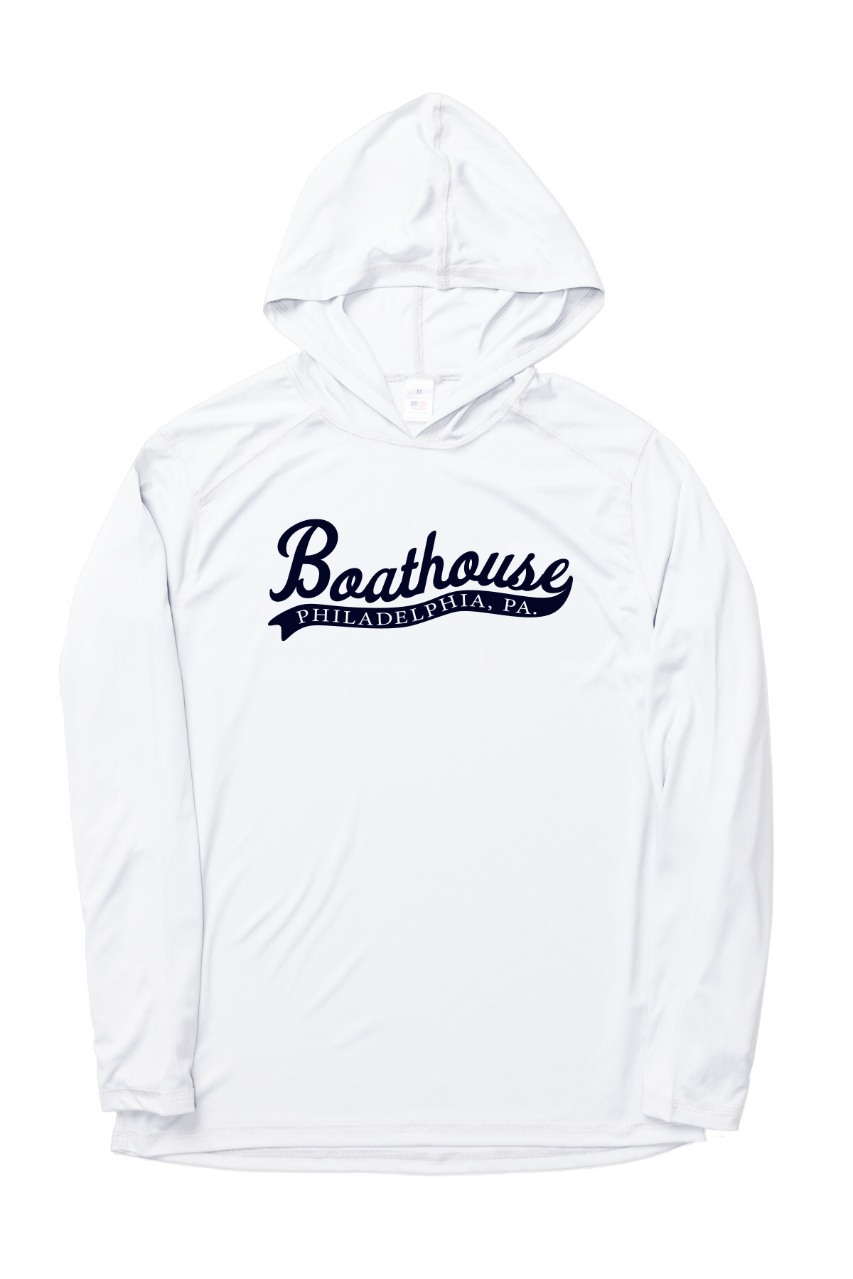 Lightweight UV Protection Long Sleeve Hoodie - Logo
