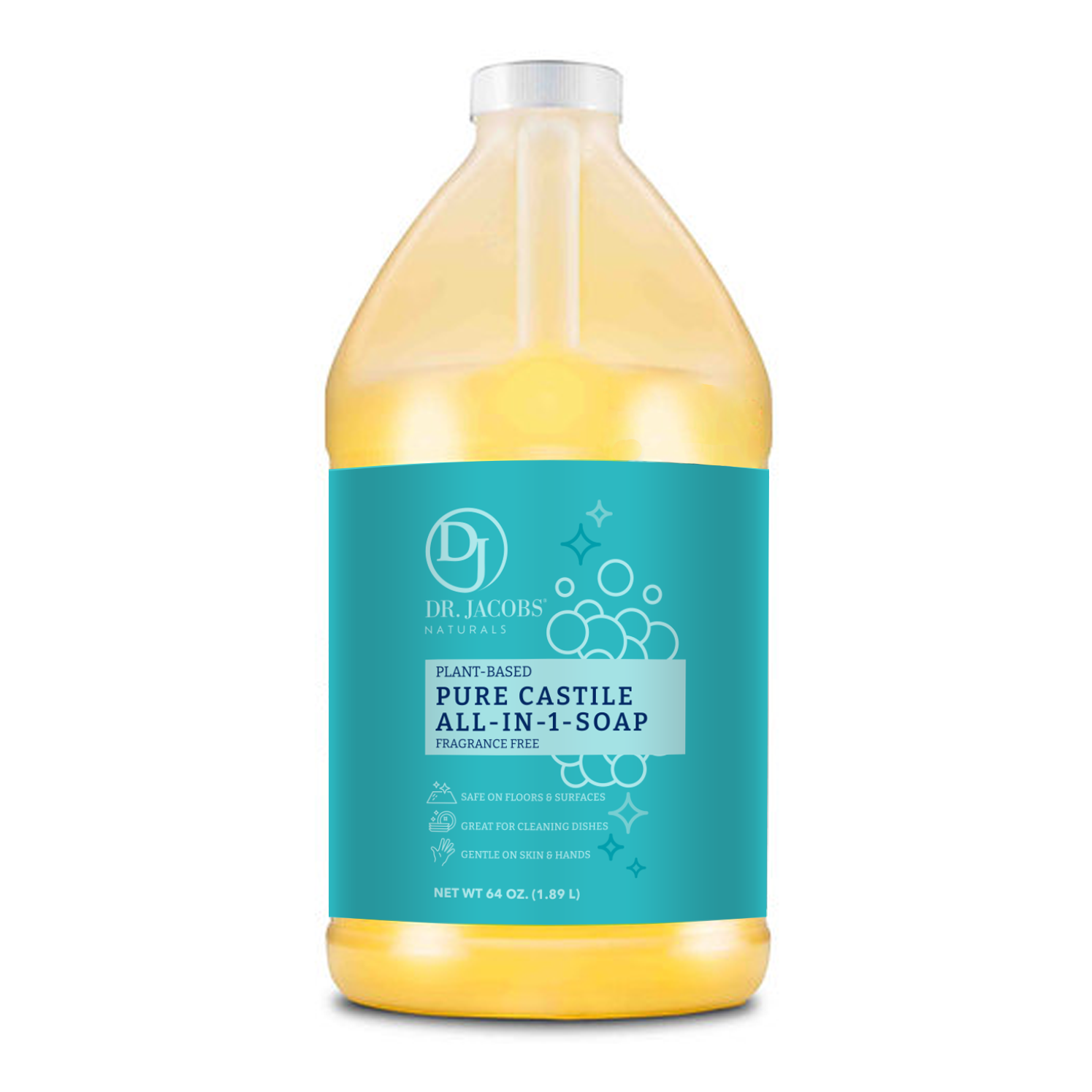 Fragrance-Free Castile Soap All-In-One - Thin Formula